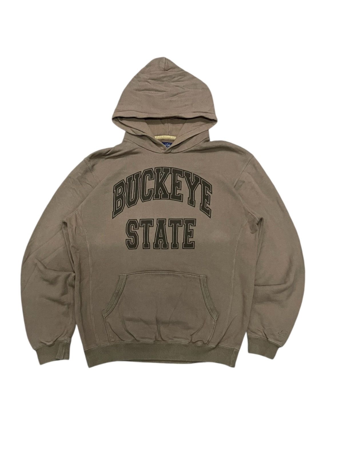 The Flat Head 2000s THE FLAT HEAD BUCKEYE STATE SUN FADED HOODIE Size US M / EU 48-50 / 2 - 1 Thumbnail