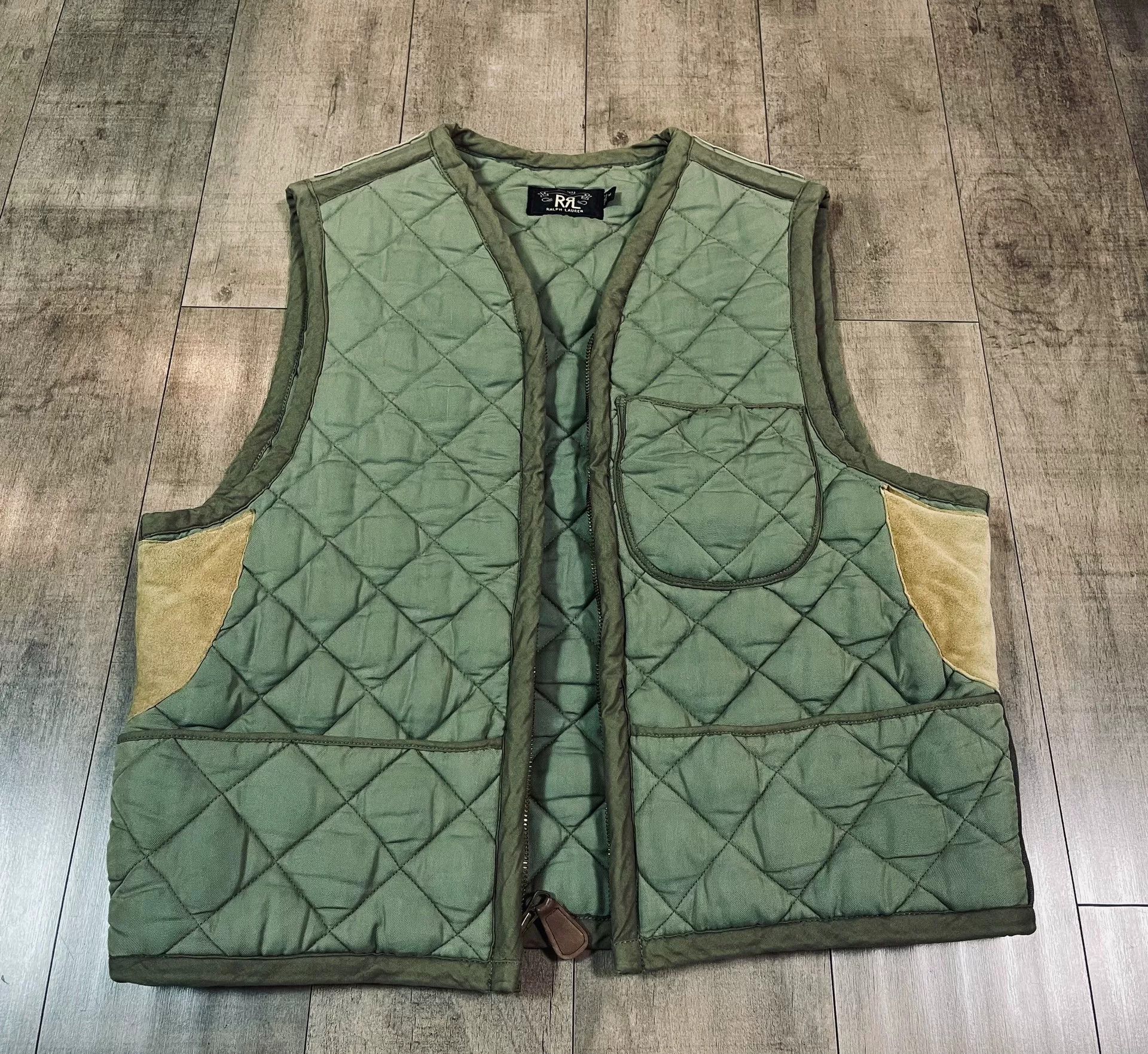 RRL Ralph Lauren RRL Vintage Quilted Vest Size US M / EU 48-50 / 2 - 1 Thumbnail
