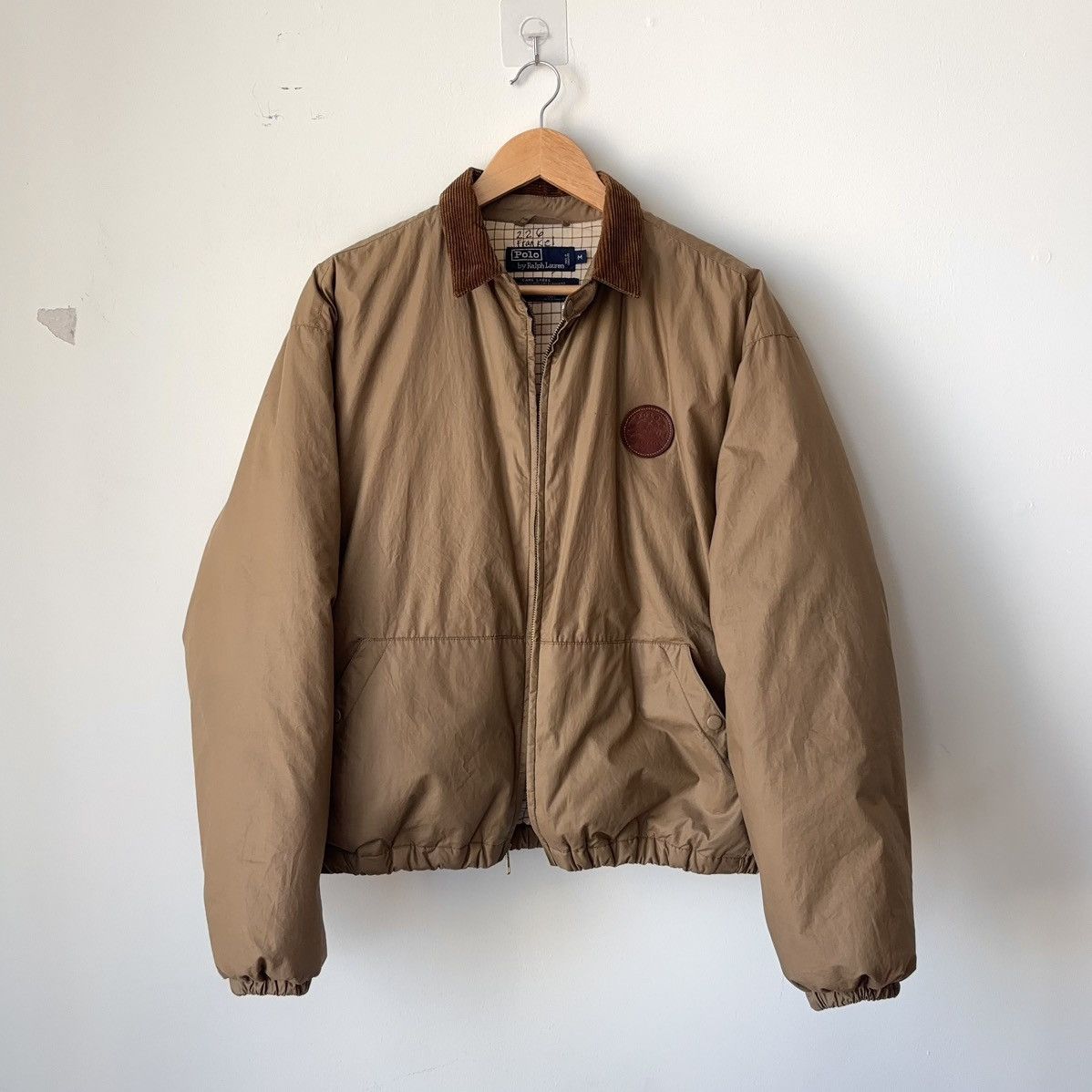 Polo Ralph Lauren Vintage Equestrian Patch Down Puffer Jacket Sportsman Size US M / EU 48-50 / 2 - 1 Thumbnail