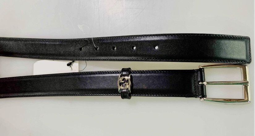 Gucci Gucci GG Guccified Black Leather Belt 100 40 NEW Size 40 - 9 Thumbnail