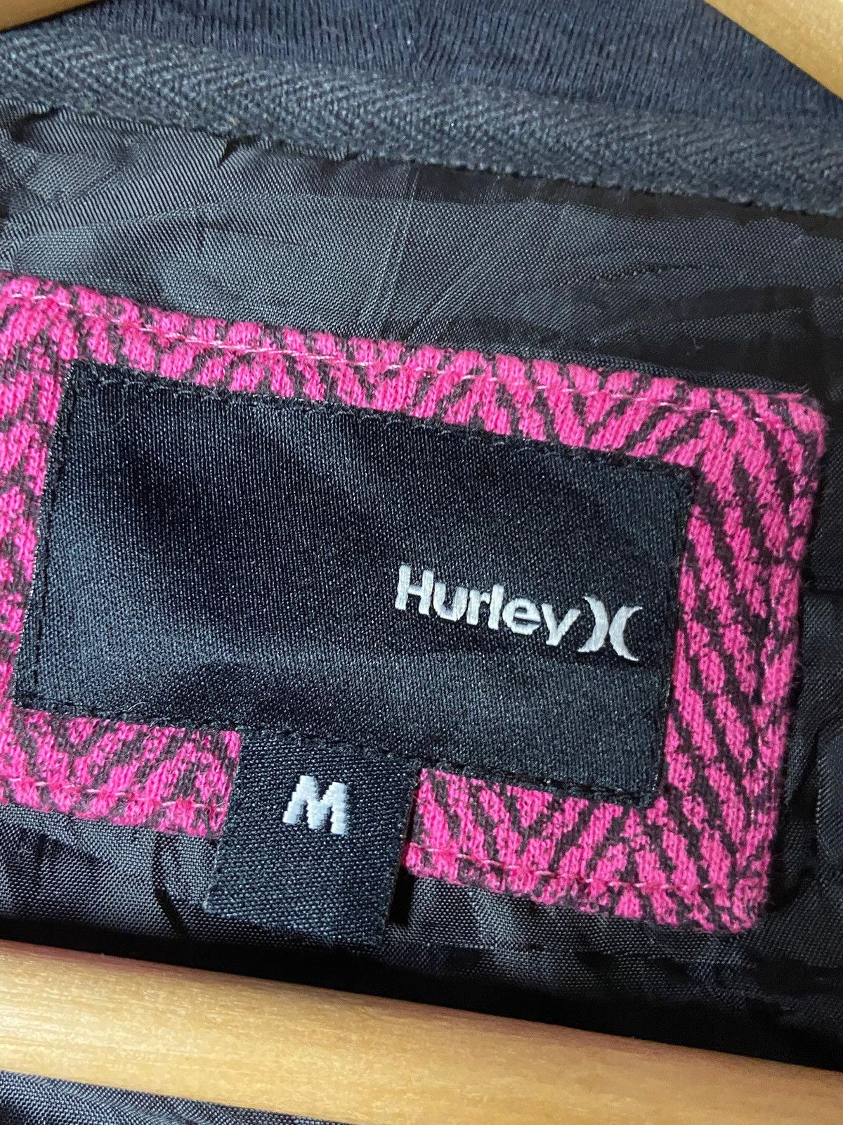 Hurley × Japanese Brand × Vintage HURLEY Brand Button Up Hooded Jacket (122) Size US M / EU 48-50 / 2 - 10 Thumbnail