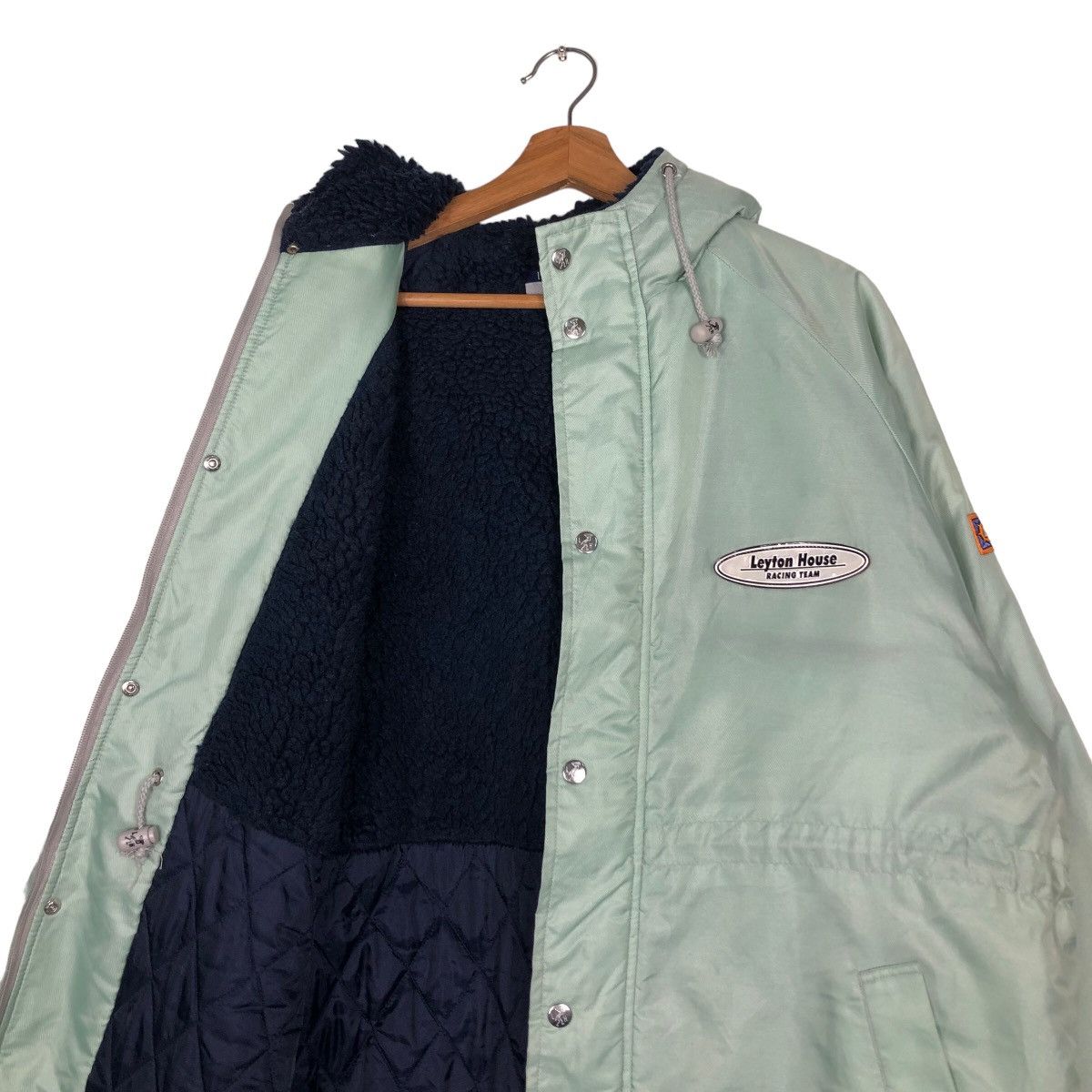 Japanese Brand 🔥Vintage Long Jacket Leyton House Racing Team Sports Size US M / EU 48-50 / 2 - 14 Thumbnail