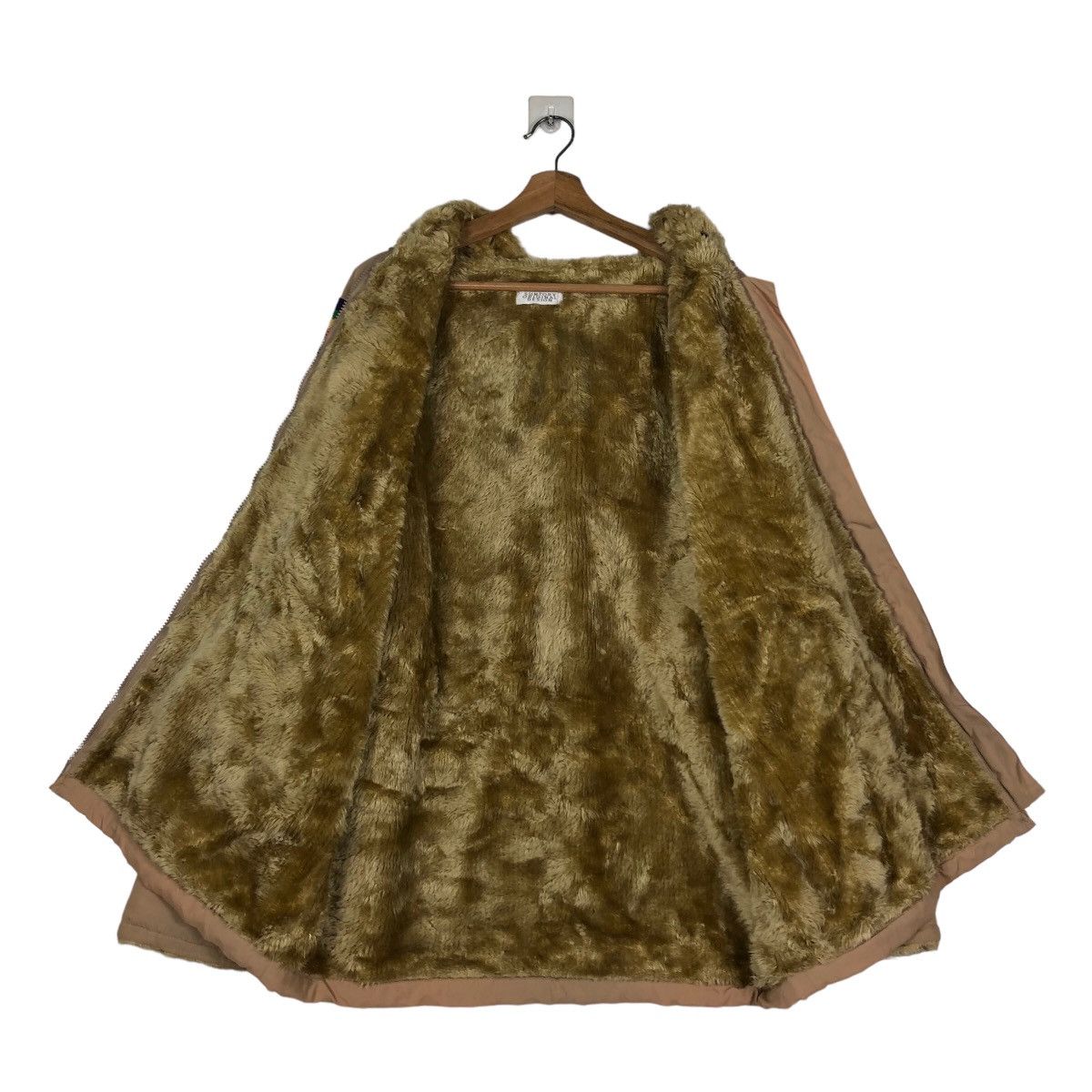 Japanese Brand Vintage Chore Jacket Suntory Boss Coffee Shearing FurLining Size US M / EU 48-50 / 2 - 13 Thumbnail