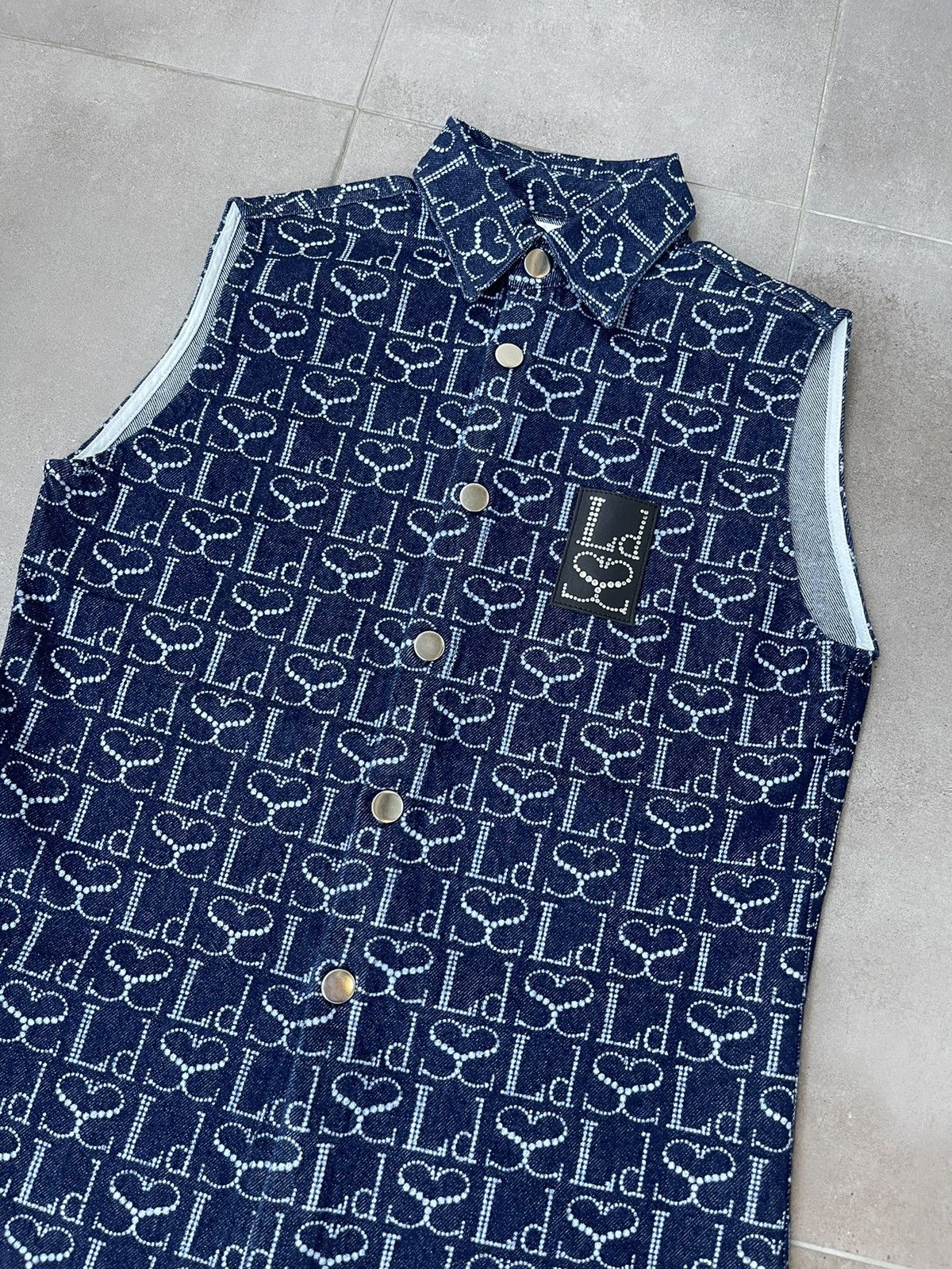 Ludovic De Saint Sernin !DS! AW23 Ludovic De Saint Sernin Monogram Sleeveless Size US L / EU 52-54 / 3 - 11 Thumbnail