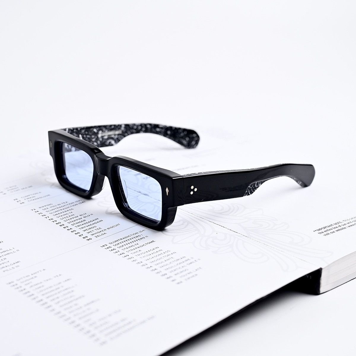 Jacques Marie Mage JACQUES MARIE MAGE ASCARI NERO SUNGLASSES Size ONE SIZE - 1 Thumbnail