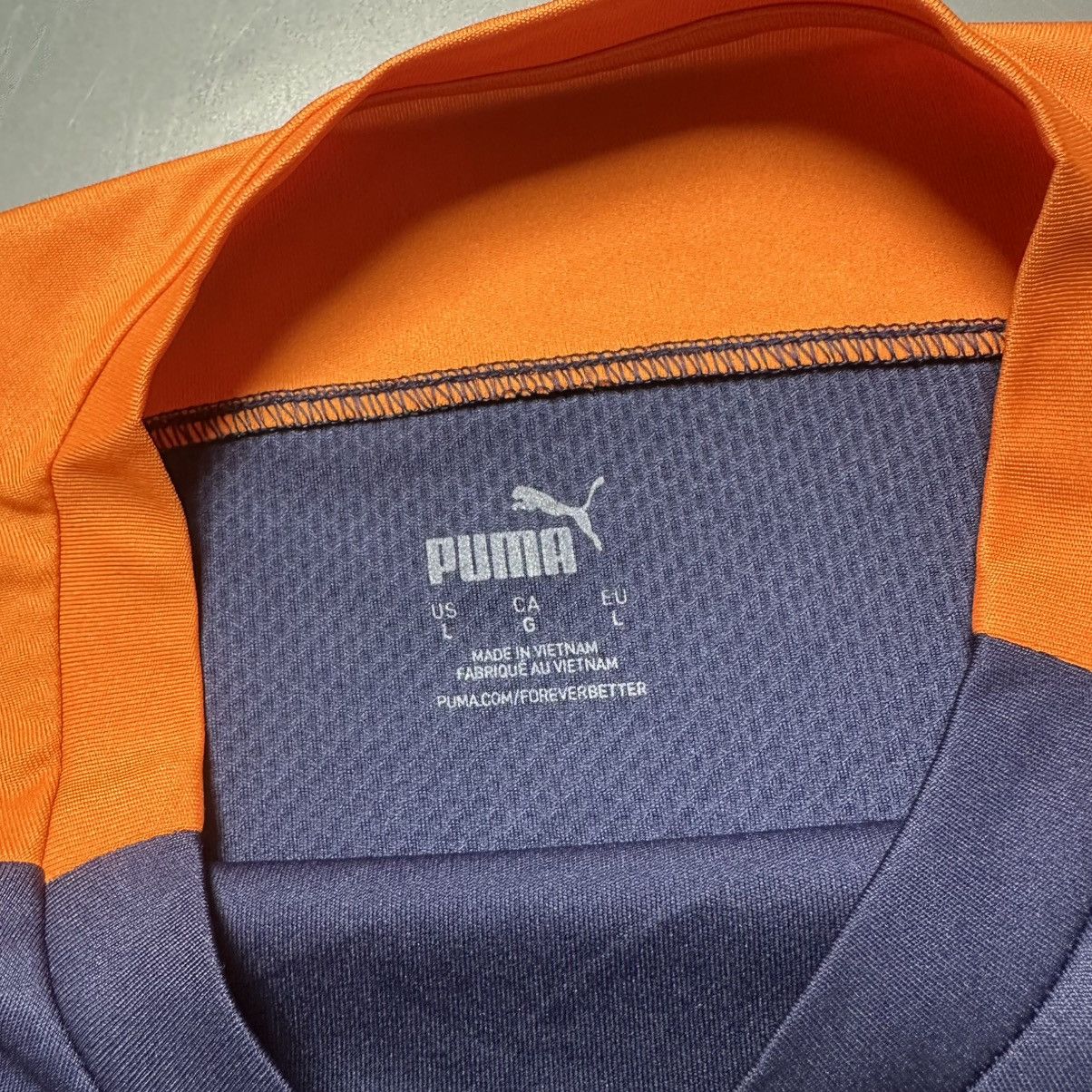 Puma VALENCIA PUMA 2020/2021 FOOTBALL SOCCER TRAINING JERSEY Size US L / EU 52-54 / 3 - 4 Thumbnail
