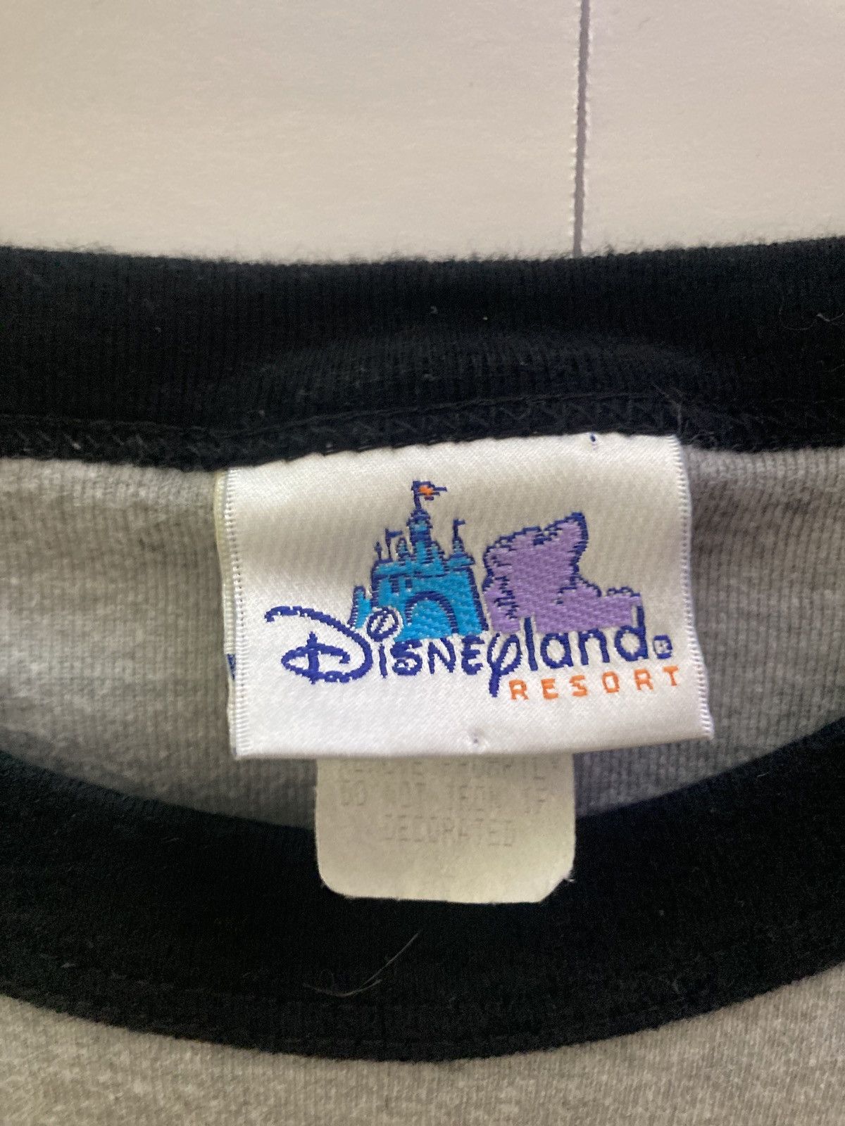 Disney × Mickey Mouse × Vintage Vintage Drawn Mickey Disneyland Resort Ringer Graphic Tee Size S / US 4 / IT 40 - 4 Thumbnail