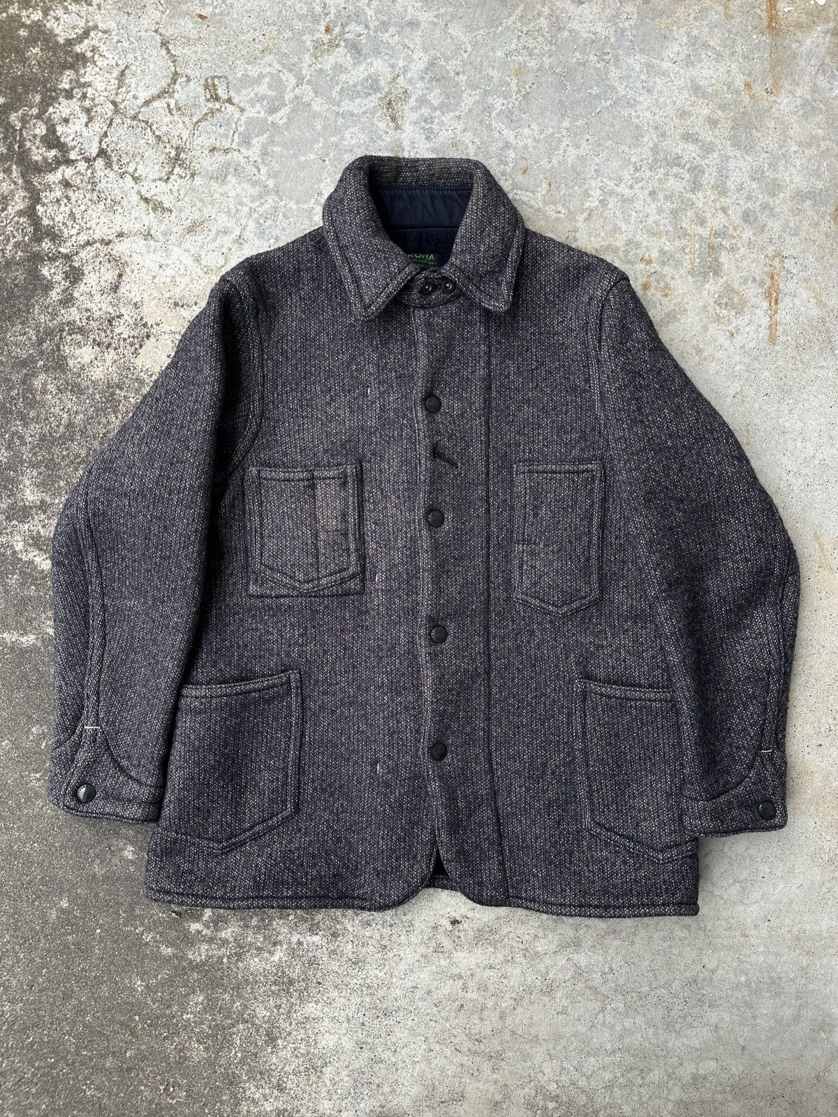Brown's Beach Jacket Salt Pepper Brown’s Beach Repro Japan made Chore Wool Jacket Size US M / EU 48-50 / 2 - 1 Thumbnail