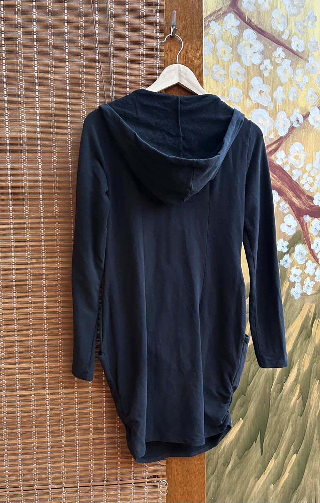 Miss Sixty Y2K Miss Sixty Black V-Neck Studded Long Sleeve Hoodie Dress Size M / US 6-8 / IT 42-44 - 2 Thumbnail