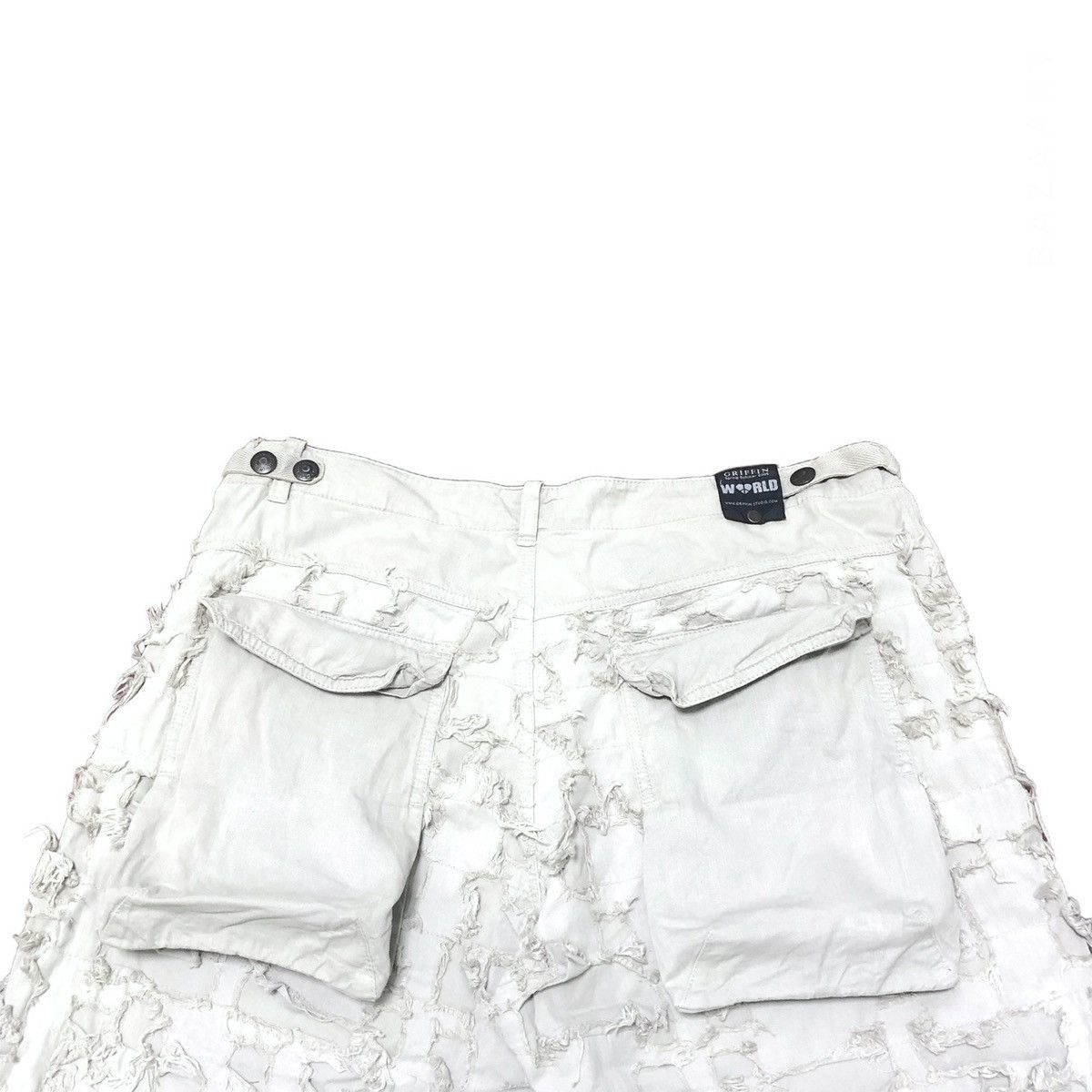 Griffin Spring/Summer 2005 Razor-cut Wideleg Pants Size US 34 / EU 50 - 3 Thumbnail
