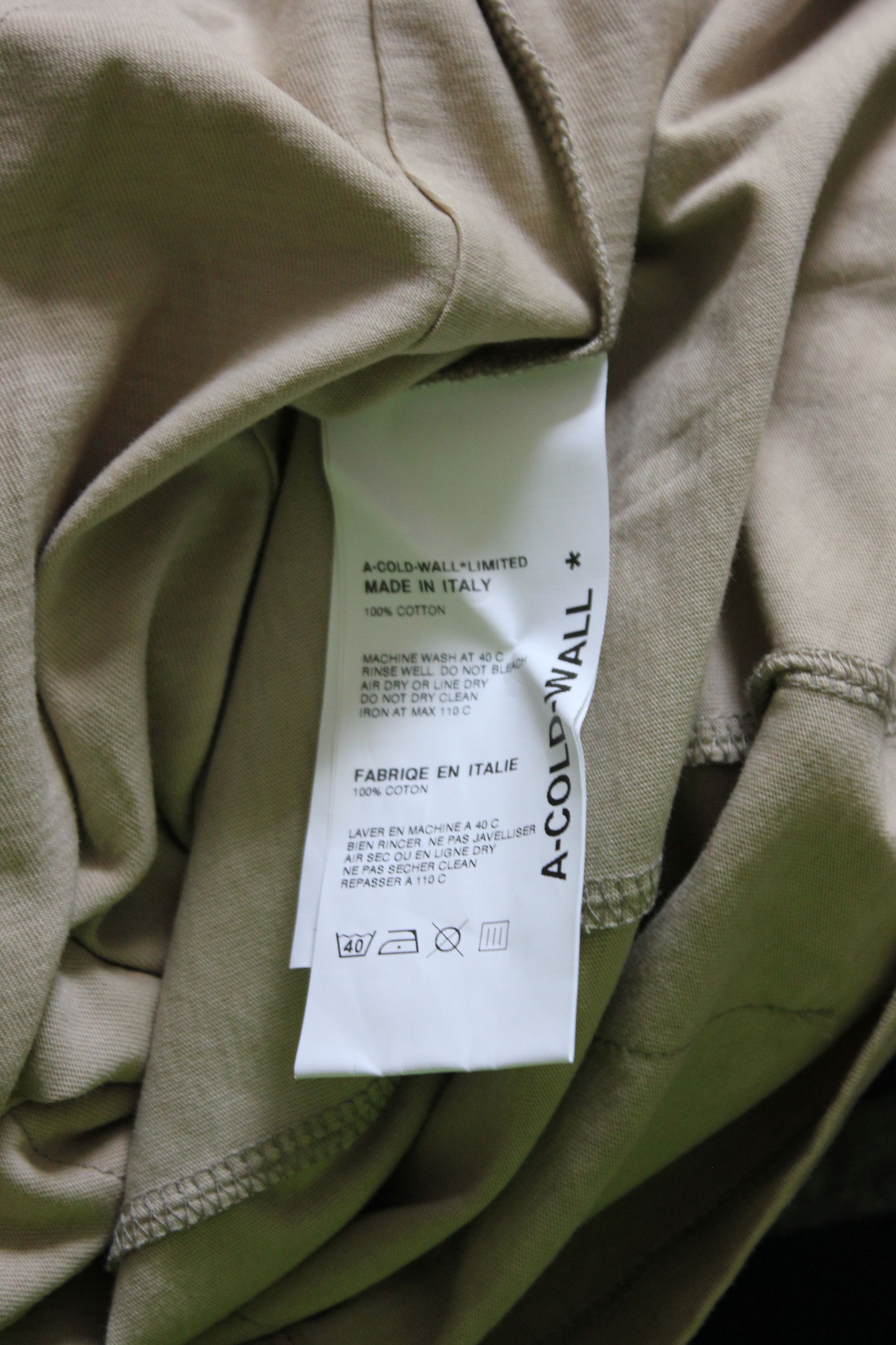 A-COLD-WALL* ACW t-shirt Size US M / EU 48-50 / 2 - 9 Thumbnail