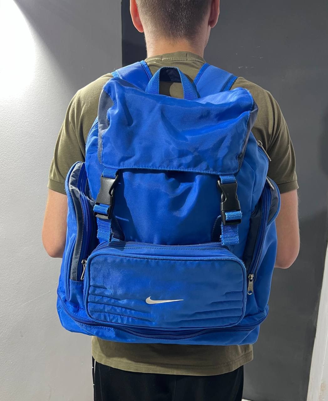 Nike Vintage Nike Backpack 90s Swoosh Size ONE SIZE - 1 Thumbnail