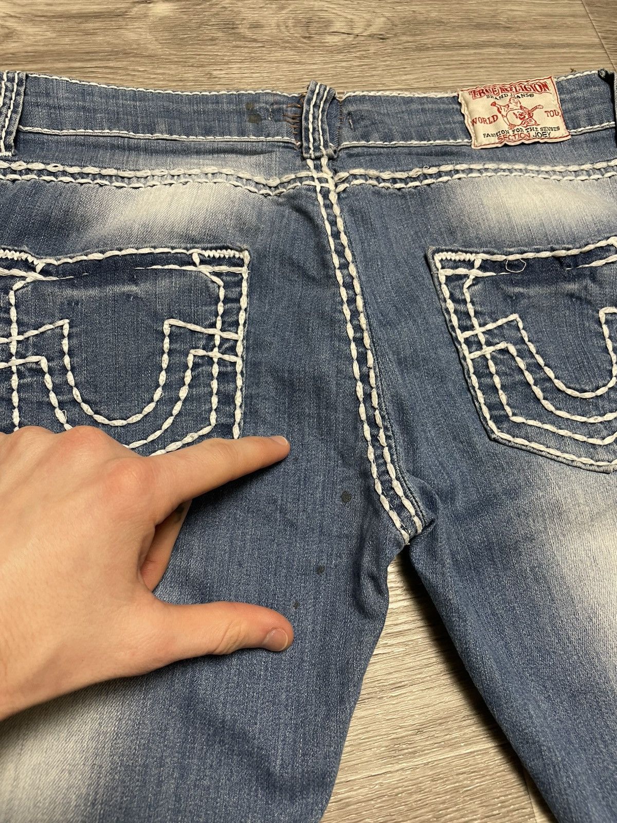 True Religion Vintage True Religion Blue Skinny Fit Jeans Y2K Size US 31 - 17 Thumbnail