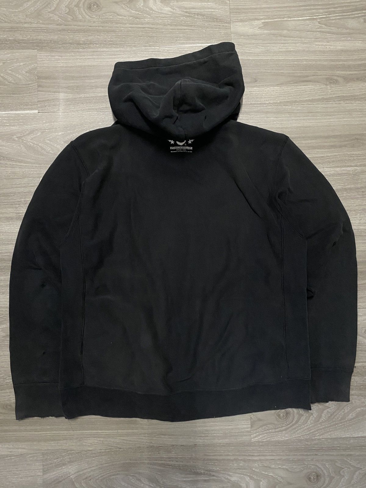 Bape DISTRESSED - BABY MILO FISHING BAPE HOODIE RARE OG NIGO Size US L / EU 52-54 / 3 - 5 Thumbnail
