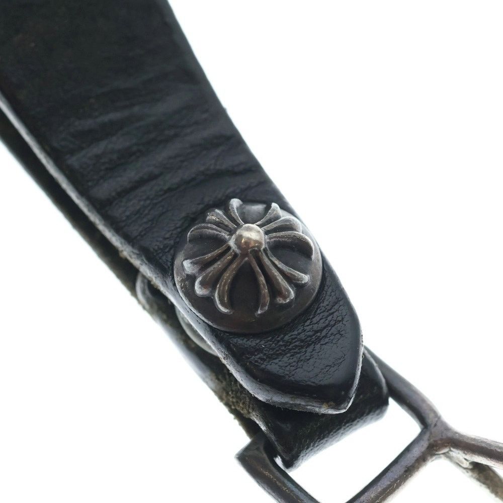 Chrome Hearts CHROME HEARTS Leather Belt Loop Cross Ball Button Size ONE SIZE - 5 Thumbnail