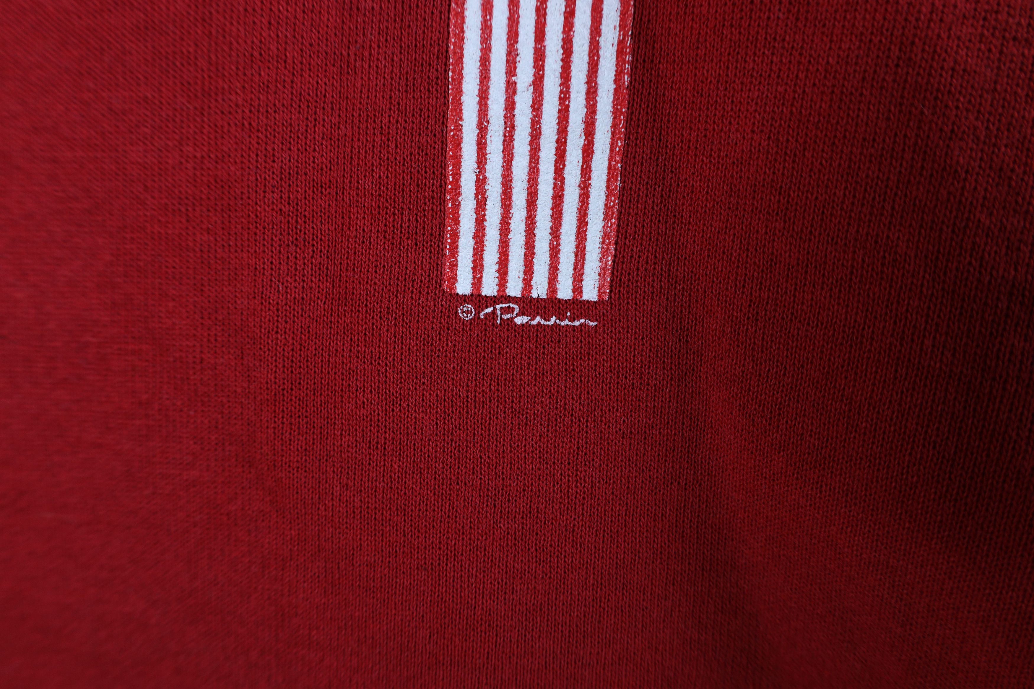 Vintage Vintage 90s Streetwear Spell Out Boston Crewneck Sweatshirt Size US L / EU 52-54 / 3 - 6 Thumbnail