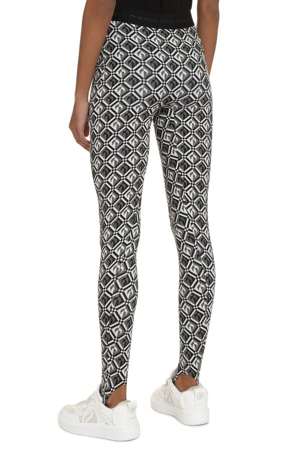 Marine Serre Crescent moon diamond jacquard print leggings Size 28" / US 6 / IT 42 - 16 Thumbnail