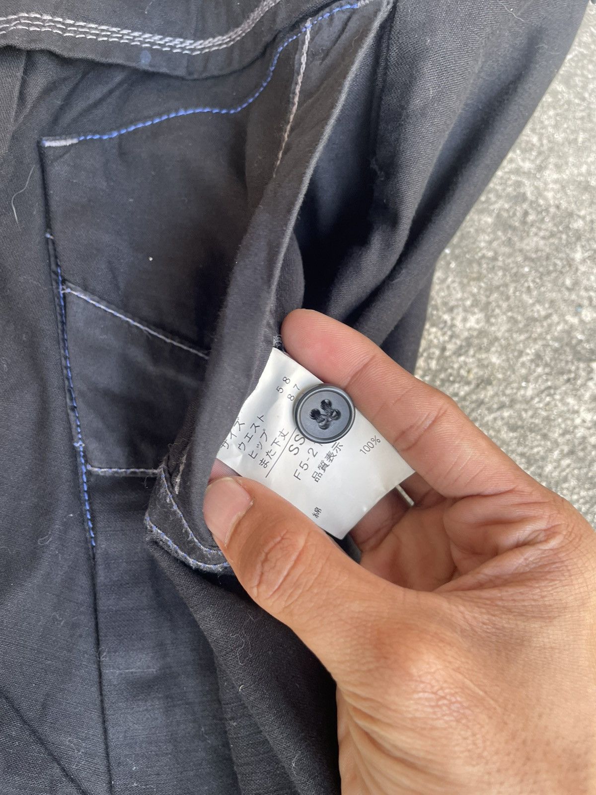Marithe + Francois Girbaud Marithe & Francois Girbaud Drop Crotch Avant-garde Shorts Size 28" / US 6 / IT 42 - 8 Thumbnail