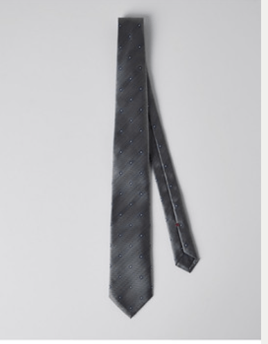 o1w1db10524 Tie in Silver