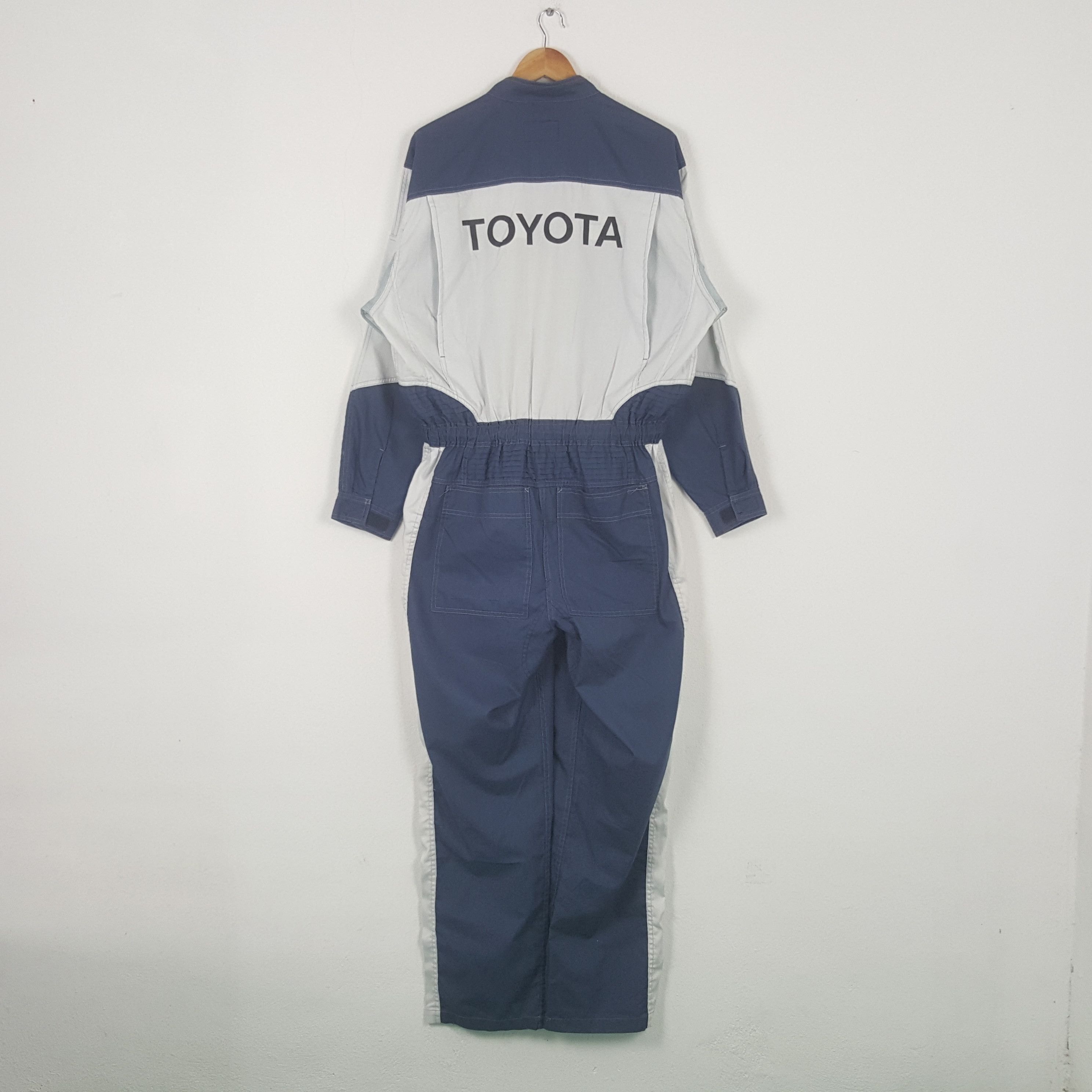 Japanese Brand Vintage Toyota Tecno Japanese Brand Racing Coverall RR21 Size US L / EU 52-54 / 3 - 1 Thumbnail
