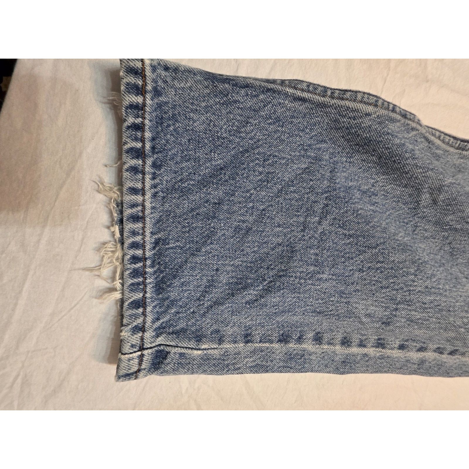 Harley Davidson Harley Davidson Men's Size 40x30 Loose Fit Denim Blue Jeans Size US 40 / EU 56 - 5 Thumbnail