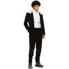 Dolce & Gabbana o1y1224 Velvet Blazer in Black Size US XL / EU 56 / 4 - 4 Thumbnail