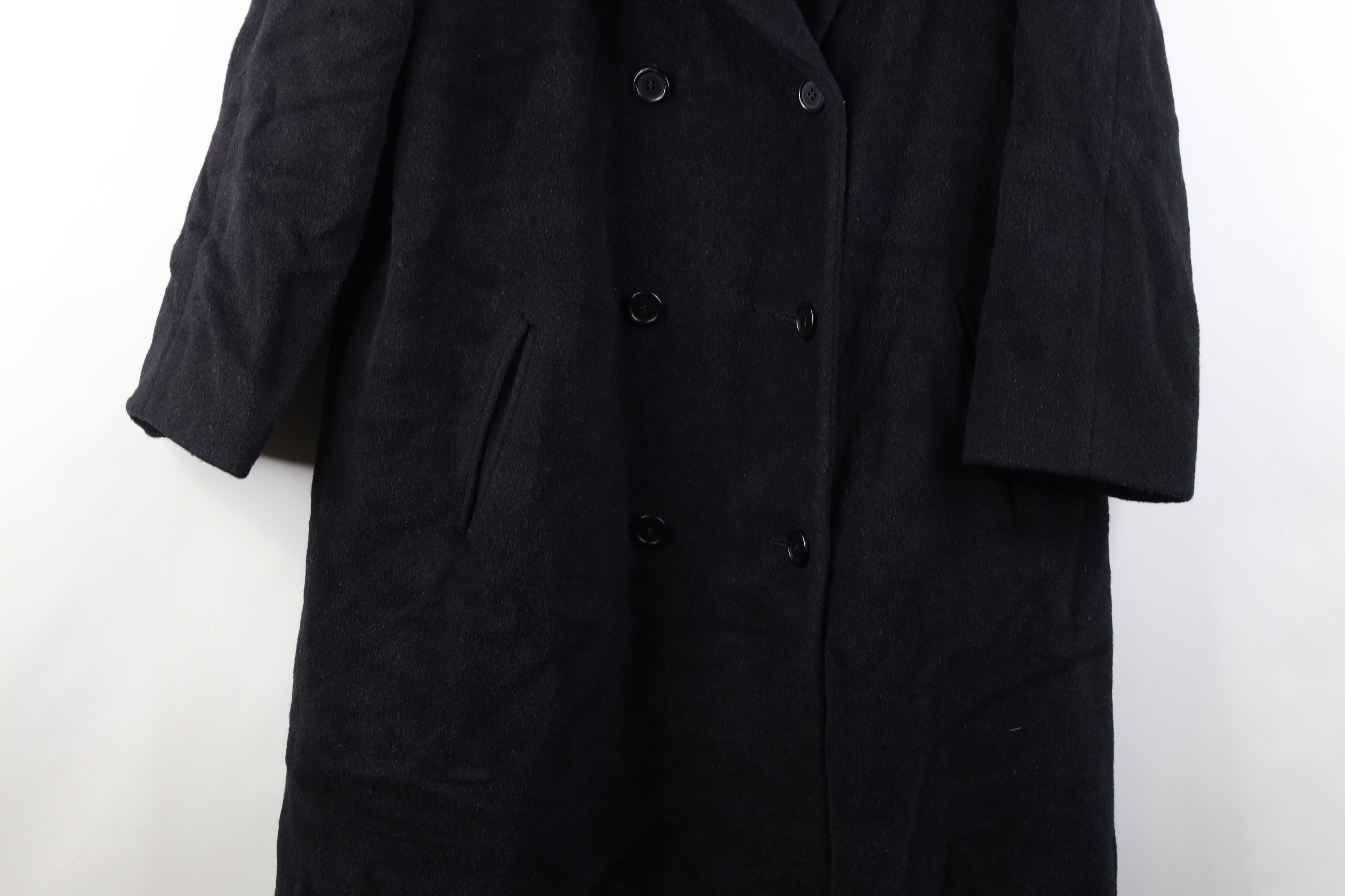 Perry Ellis Vintage 90s Perry Ellis Double Breasted Trench Coat USA Size M / US 6-8 / IT 42-44 - 3 Thumbnail