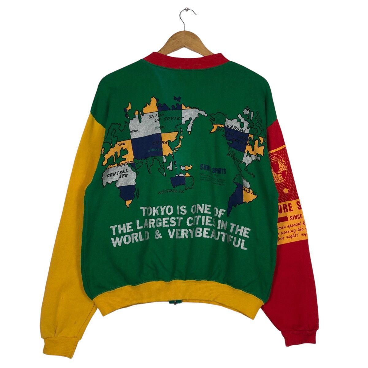 Japanese Brand × Vintage Sure Club Space Travel Japanese Sweater Jumper small Size US S / EU 44-46 / 1 - 1 Thumbnail