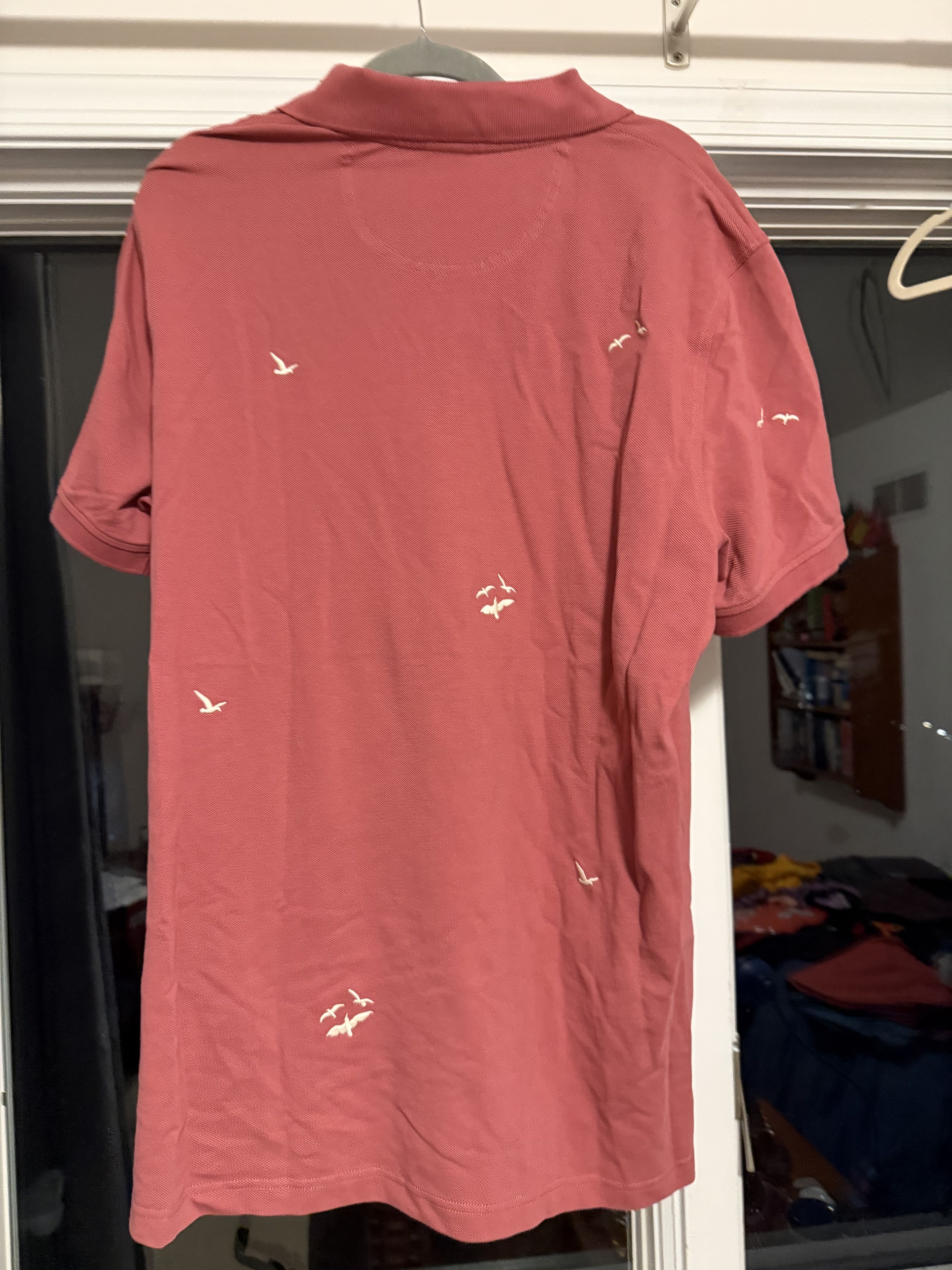 Brooks Brothers Salmon Pink Seagull Polo Size US XL / EU 56 / 4 - 3 Thumbnail