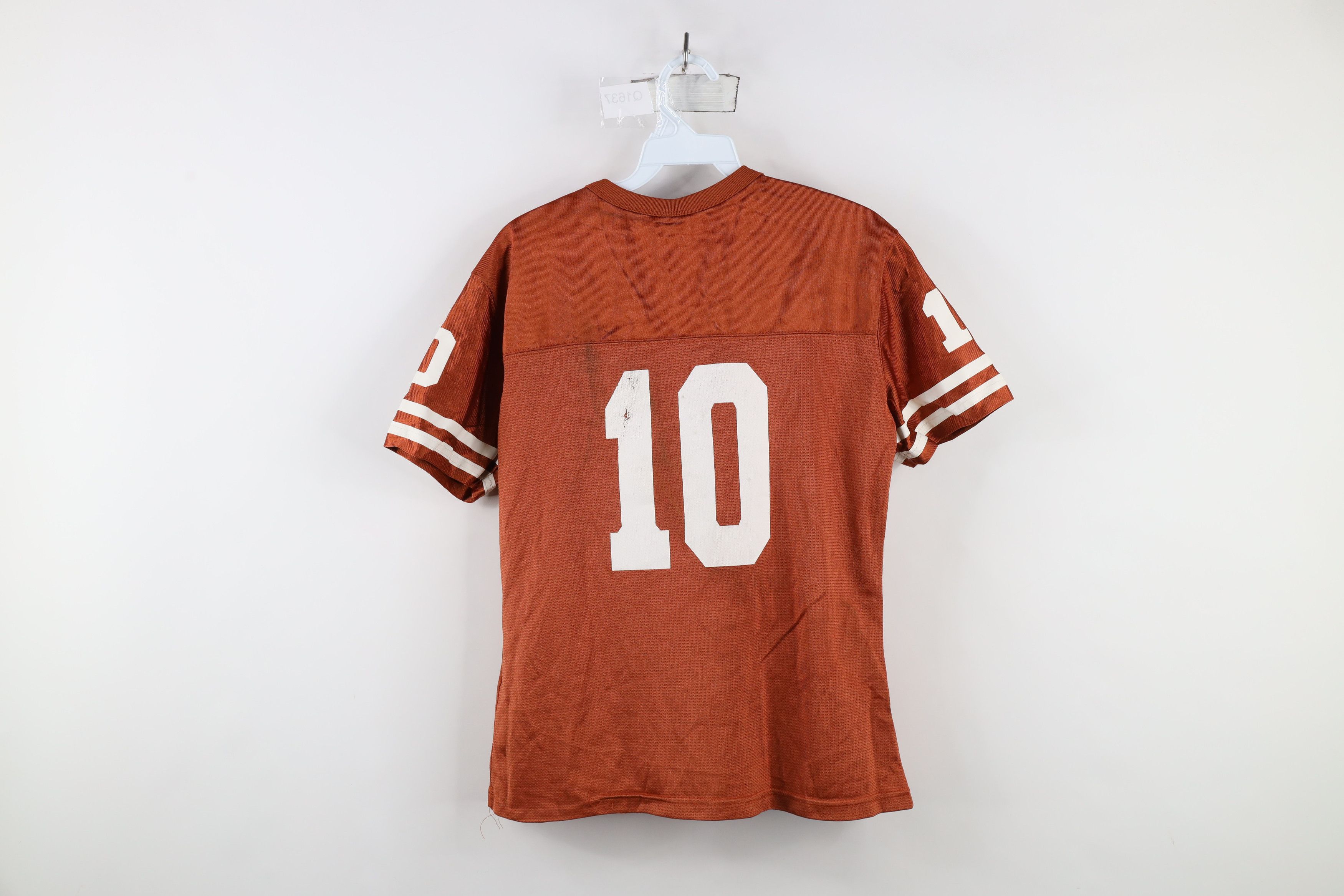 Nike × Vintage Vintage Y2K Nike University of Texas Football Jersey #10 Size L / US 10 / IT 46 - 14 Thumbnail