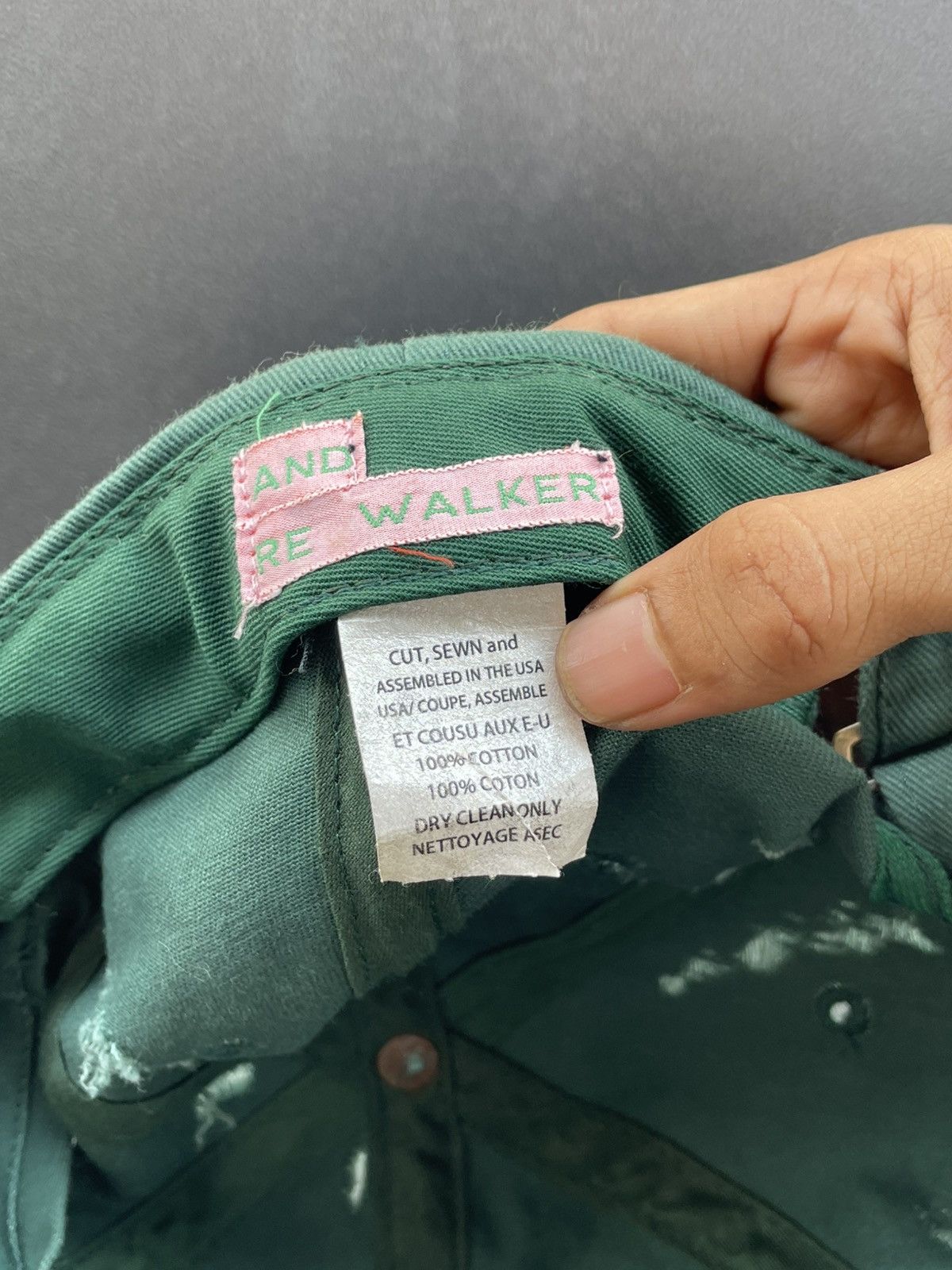 If Six Was Nine And Re Walker | Distressed Cap Size ONE SIZE - 7 Thumbnail