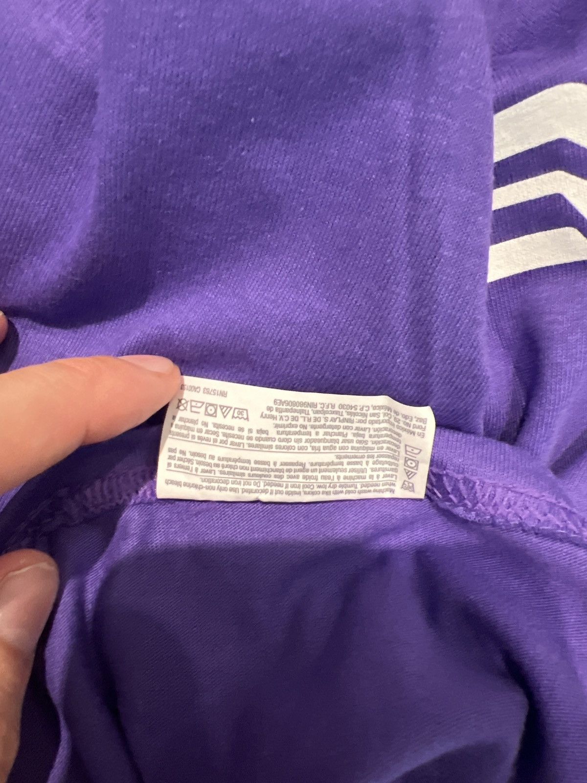 Champion × Off-White Off White Purple Gymnastics Shirt Small Size US S / EU 44-46 / 1 - 5 Thumbnail