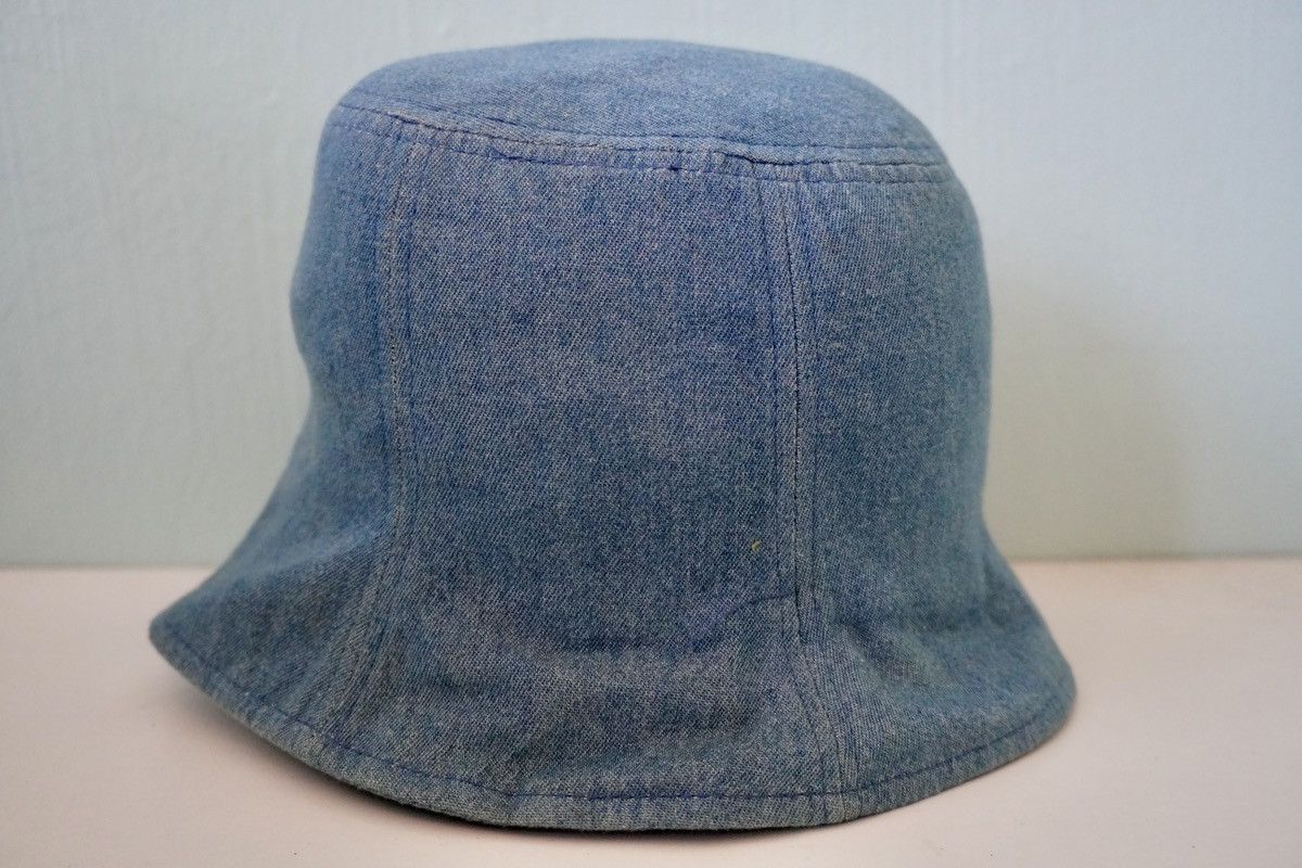 Japanese Brand × Vintage Hello kitty bucket hat blue denim embroidered hat cutie Size ONE SIZE - 4 Thumbnail