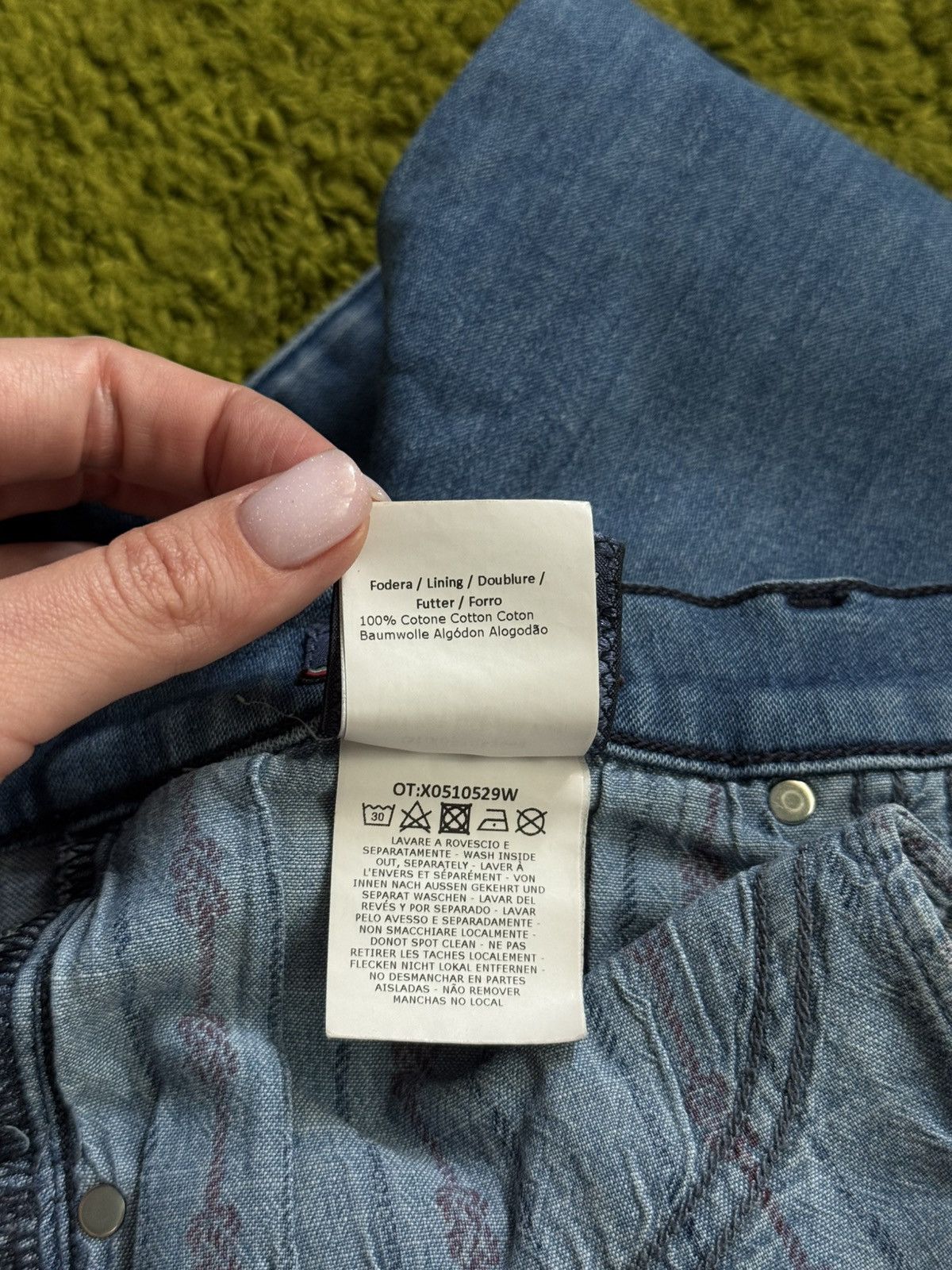 Jacob Cohen Jacob Cohen skinny jeans with fur patch Size 29" - 9 Thumbnail