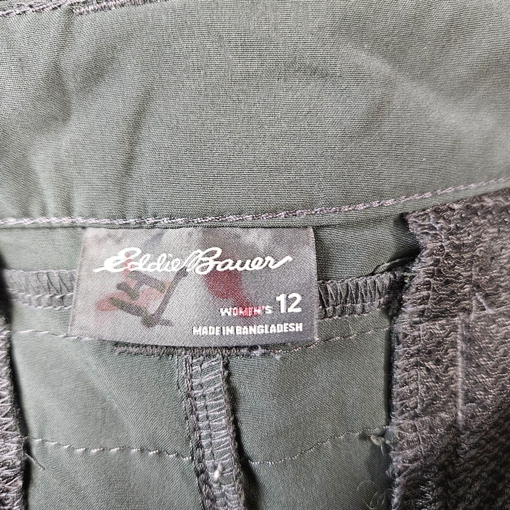 Eddie Bauer Eddie Bauer Womens Pants 12 Gray Mid Rise Roll Up Cuff? Size 34" / US 12 / IT 48 - 6 Thumbnail