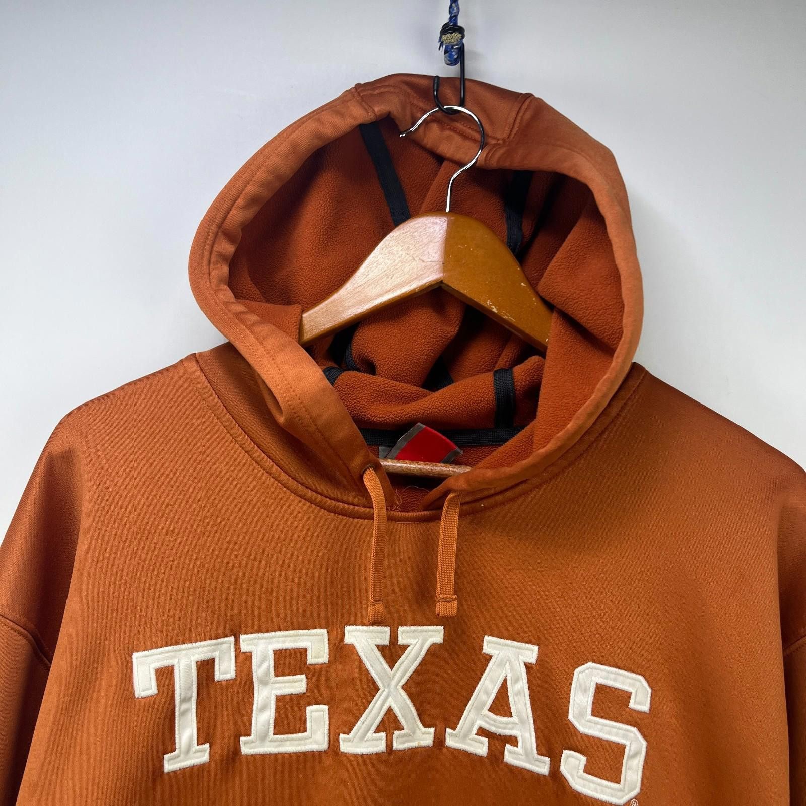 Nike Vintage Nike Team Texas Longhorns Therma-Fit Hoodie XL Size ONE SIZE - 2 Thumbnail
