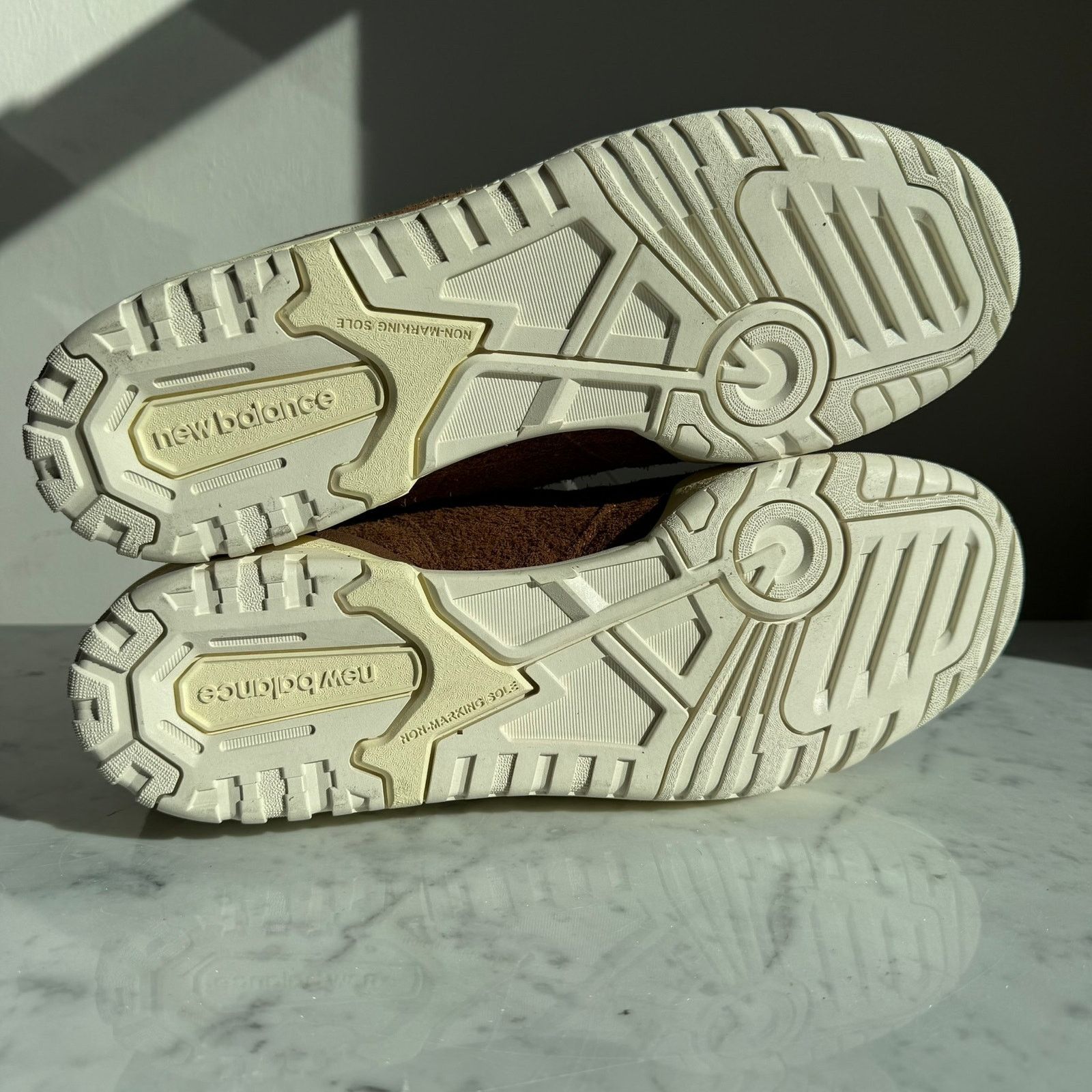 New Balance New Balance x Aimé Leon Dore 550 Brown Suede Sneakers Size US 10.5 / EU 43-44 - 8 Thumbnail