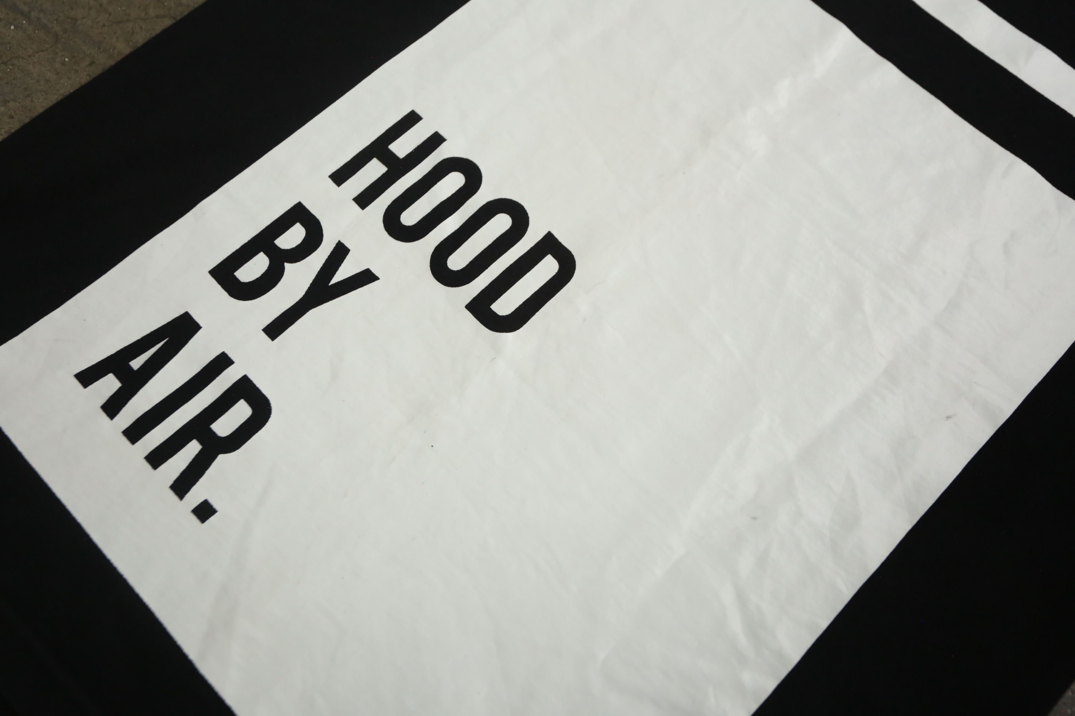 Hood By Air Hood by Air - S/S 15 - Stripe Logo Tee Size US L / EU 52-54 / 3 - 4 Thumbnail