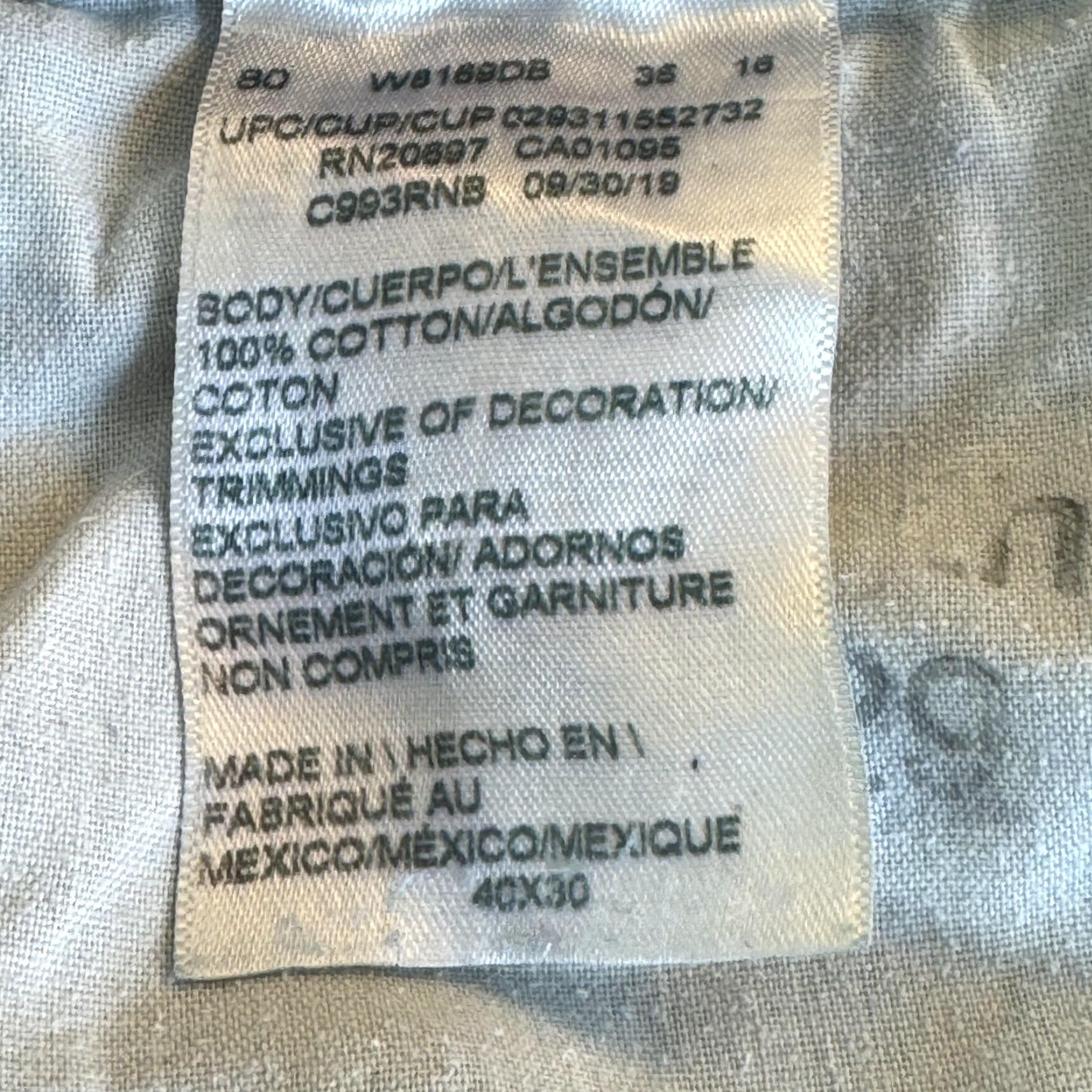 Dickies VINTAGE Dickies Jeans Mens 40x29 Blue Relaxed Denim Workwear 00s Jeans Mens Width 40in 29in Blue Dickies Industrial Work Jeans Mens Size US 40 / EU 56 - 6 Thumbnail