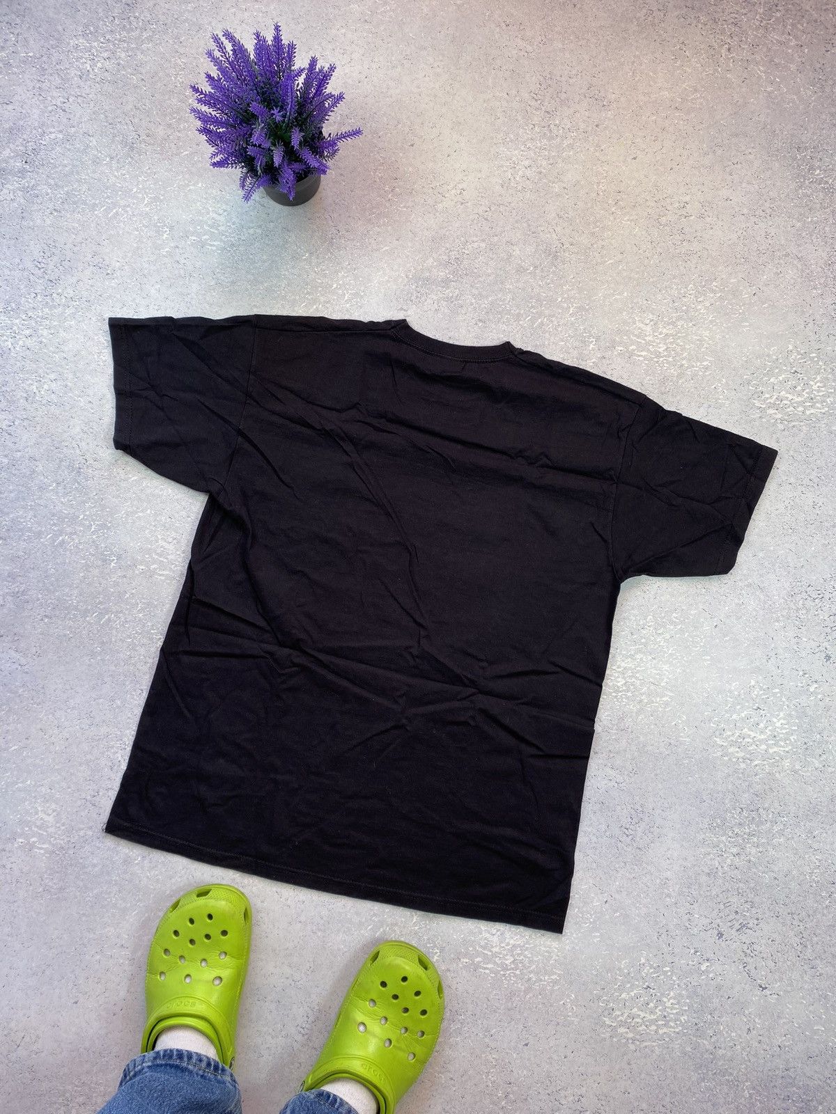 Band Tees × Vintage Vintage Rory Gallagher Men’s Black T-Shirt With Big Logo Size US XL / EU 56 / 4 - 4 Thumbnail
