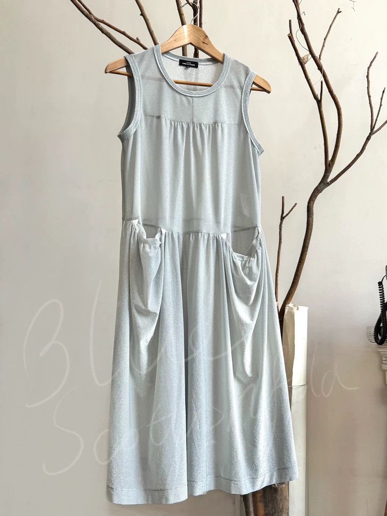 Comme des Garcons Comme Des Garcons Silver Dress Size M / US 6-8 / IT 42-44 - 2 Thumbnail