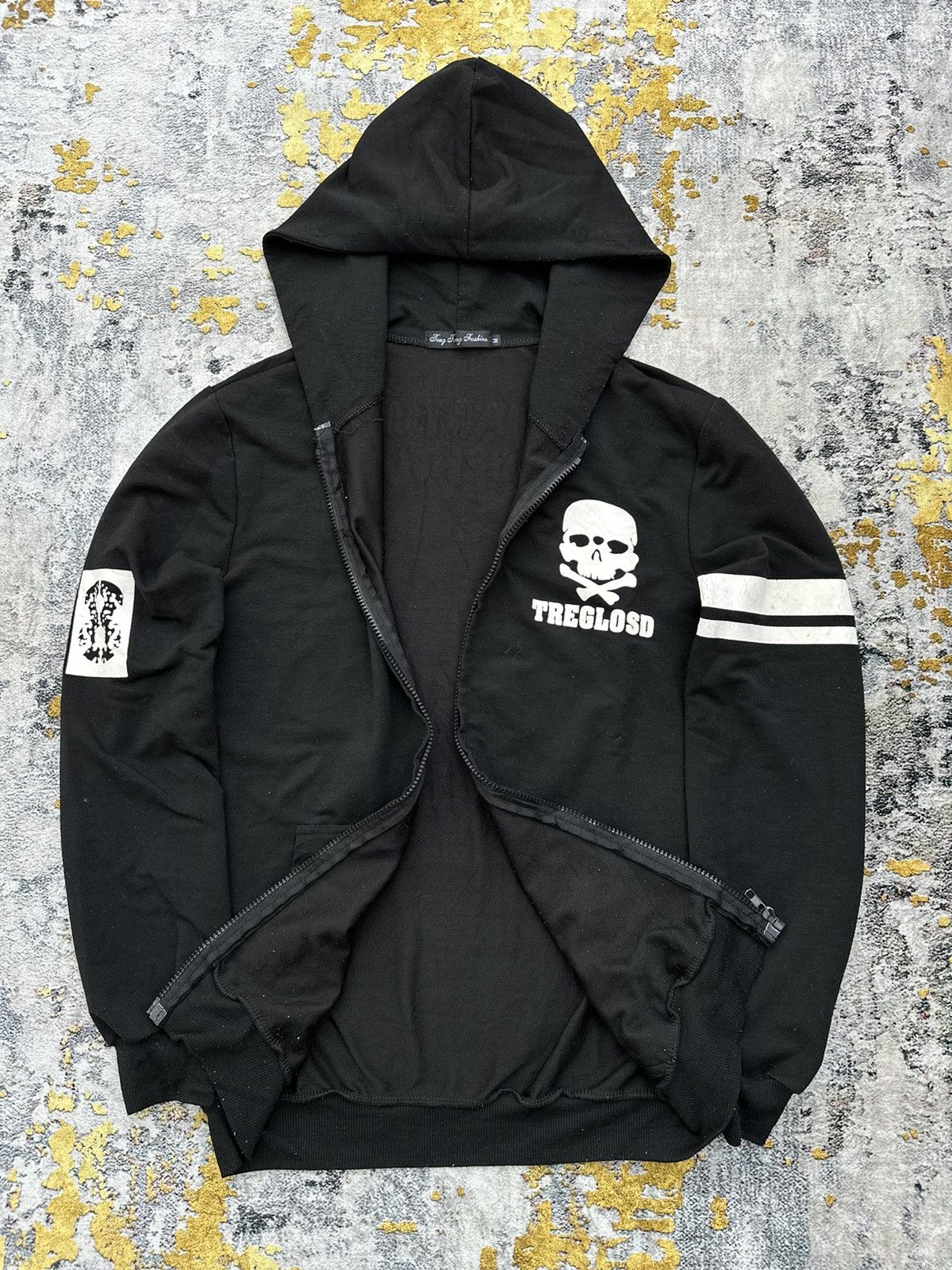 Beauty Beast DEPARTURE RSPIDLY 7 SKULL ZIP HOODIE IFSIXWASNINE LGB STYLE Size US M / EU 48-50 / 2 - 5 Thumbnail