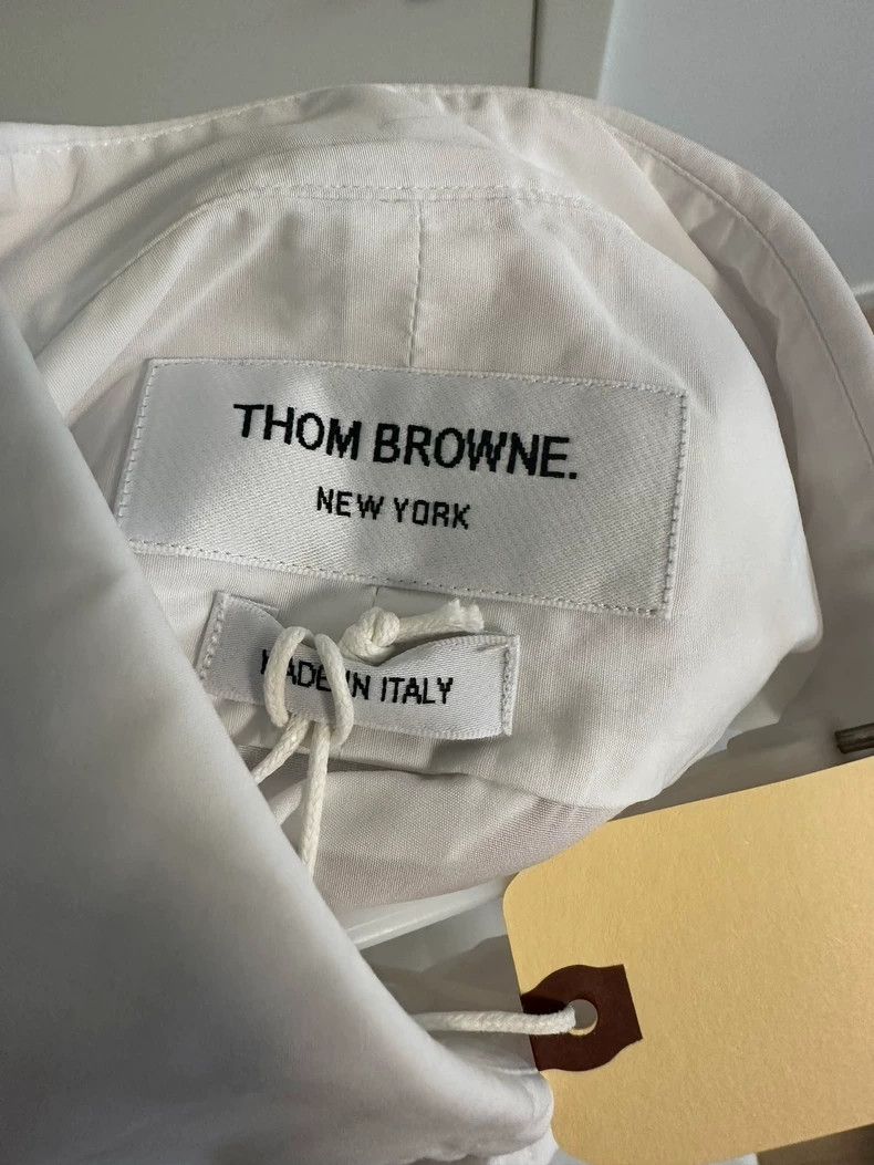 Thom Browne Thom browne Men's white shirt 2504-Nextarrow Size US XL / EU 56 / 4 - 6 Thumbnail
