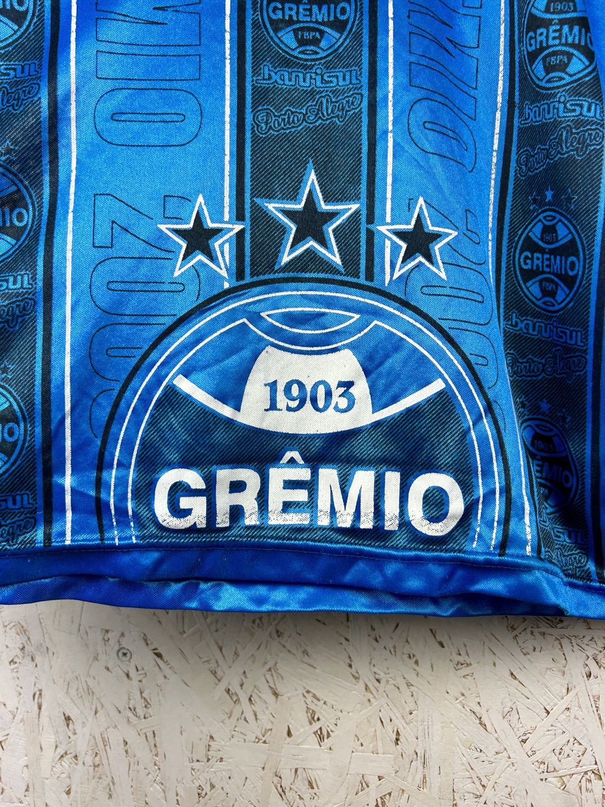 Vintage Vintage Gremio FBPA 2003 Fanwear Special Brazil Jersey Size US L / EU 52-54 / 3 - 3 Thumbnail