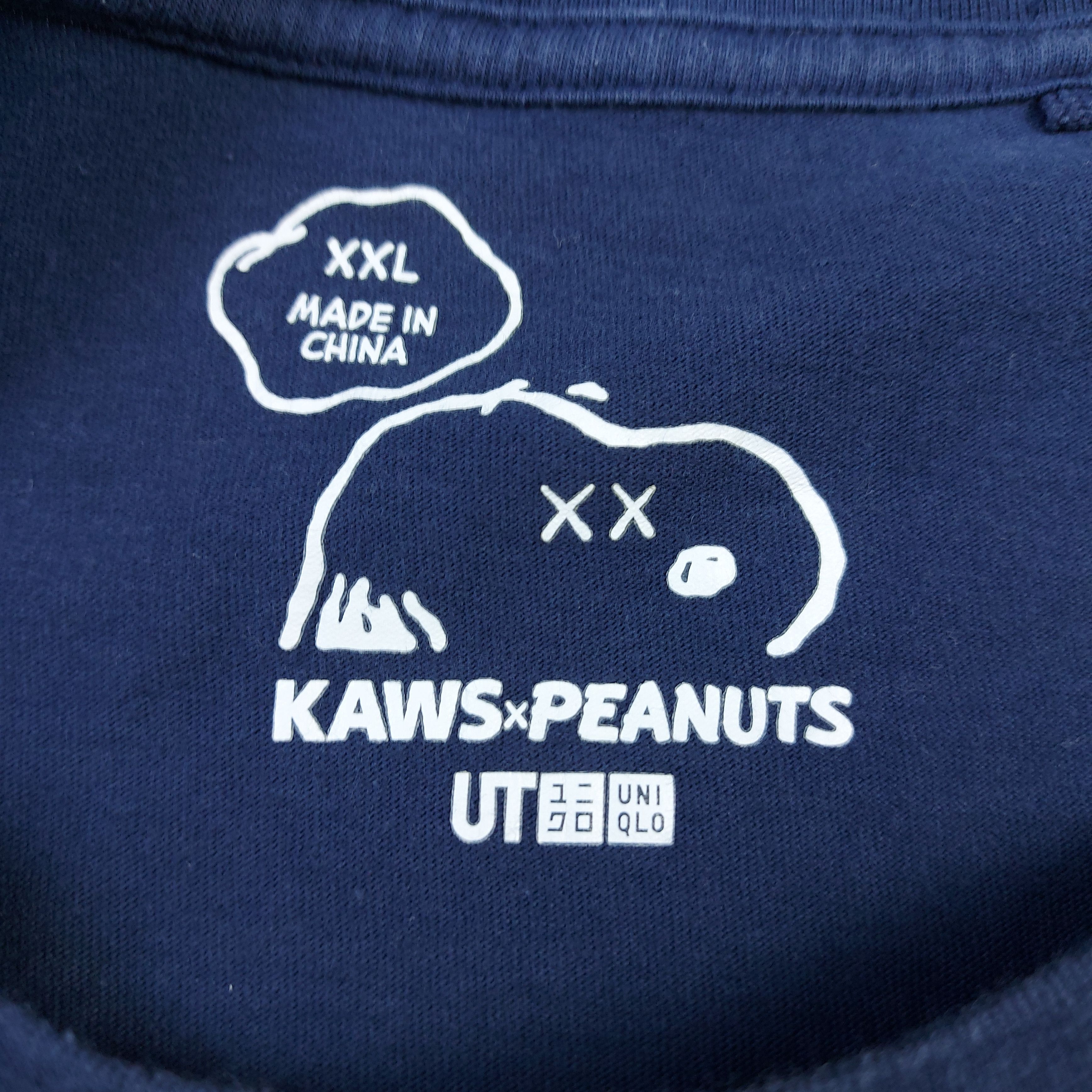 Kaws × Peanuts 2017 KAWS x Peanuts Uniqlo XX Embroidery Single-Stitch TEE Size US XL / EU 56 / 4 - 7 Thumbnail