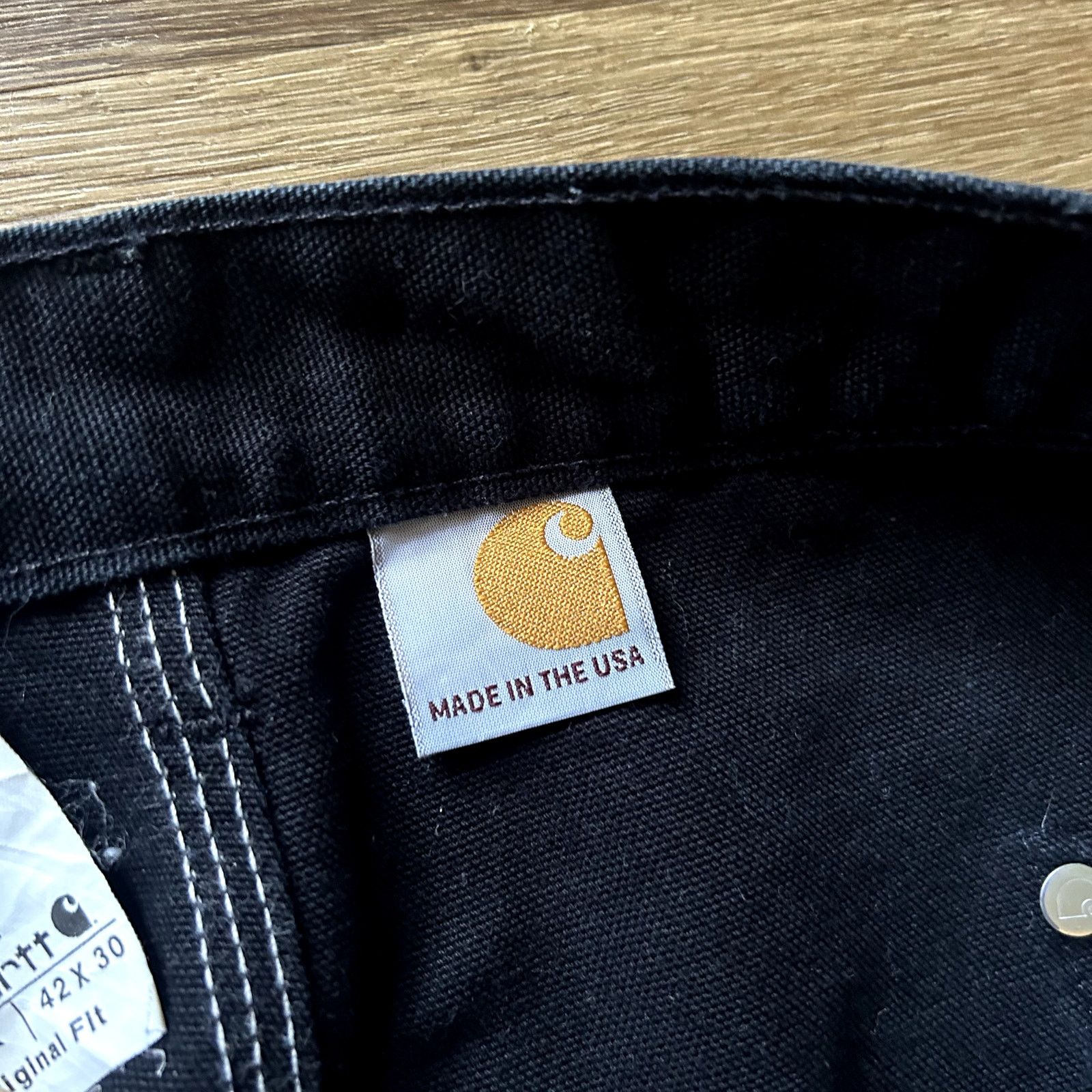 Carhartt Like New Black Carhartt Double Knees Size US 42 / EU 58 - 2 Thumbnail