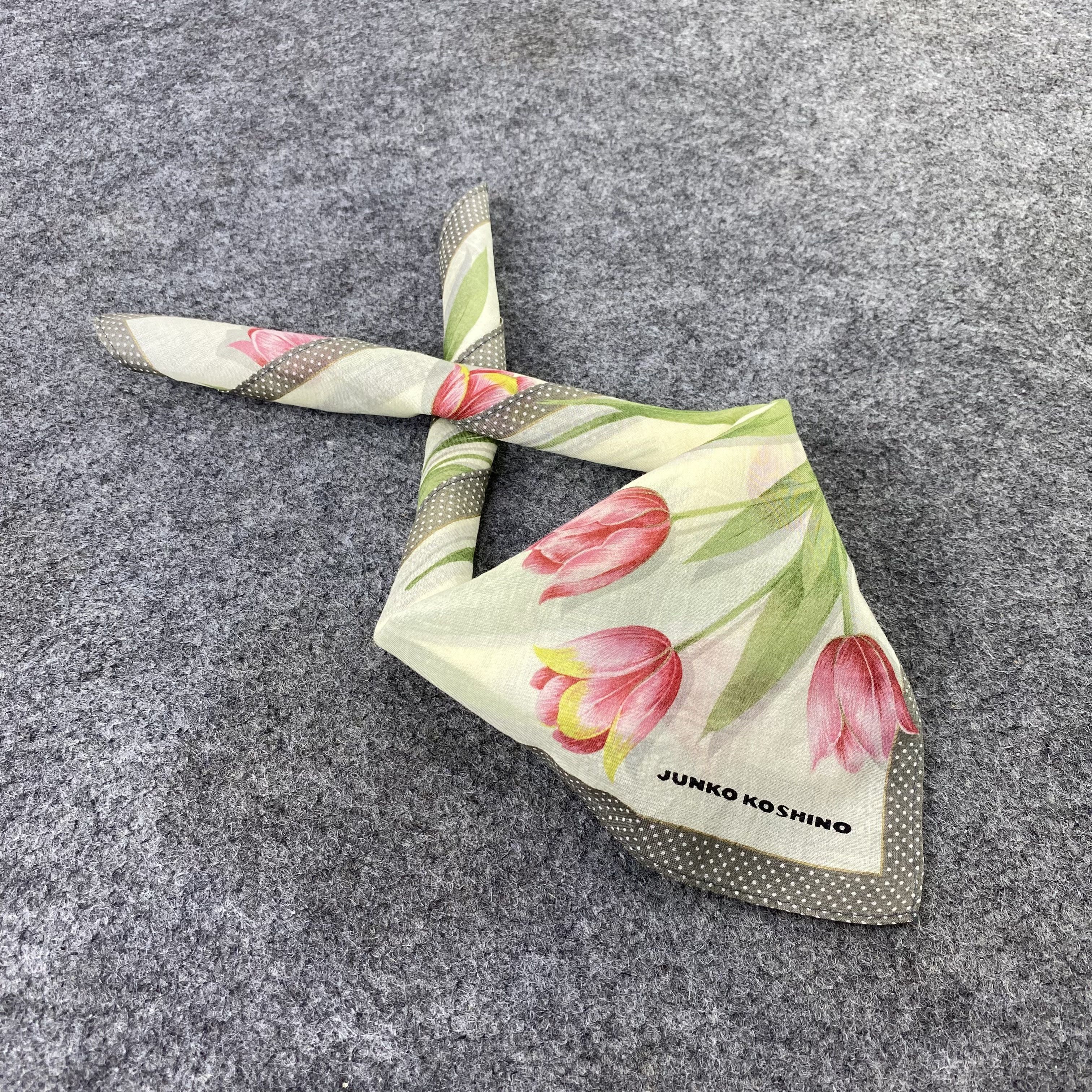 Japanese Brand Junko Koshino Handkerchief / Bandana / Neckerchief-B1320 Size ONE SIZE - 1 Thumbnail