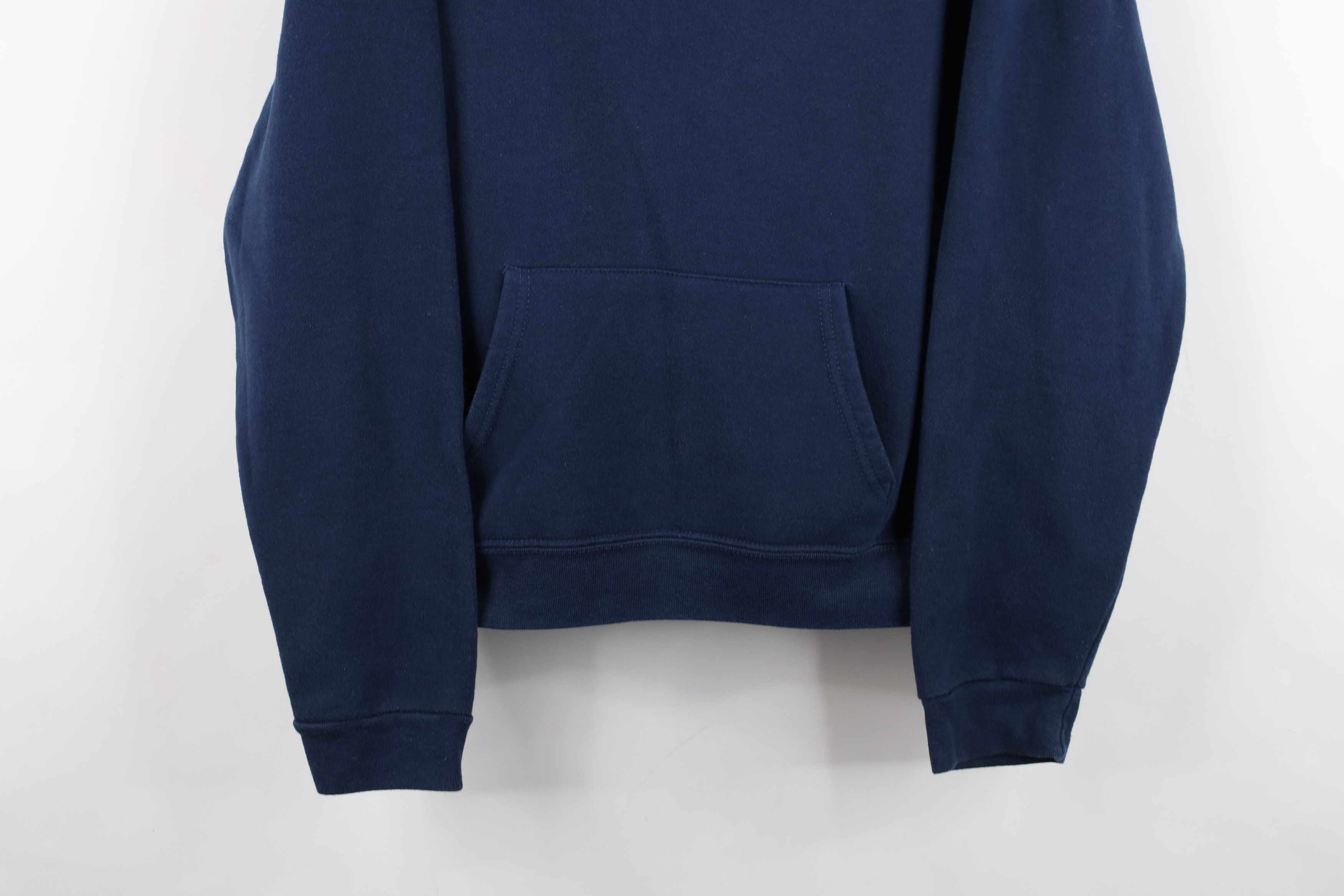 Vintage Vintage 90s University of Toledo Hoodie Sweatshirt Blue USA Size L / US 10 / IT 46 - 3 Thumbnail
