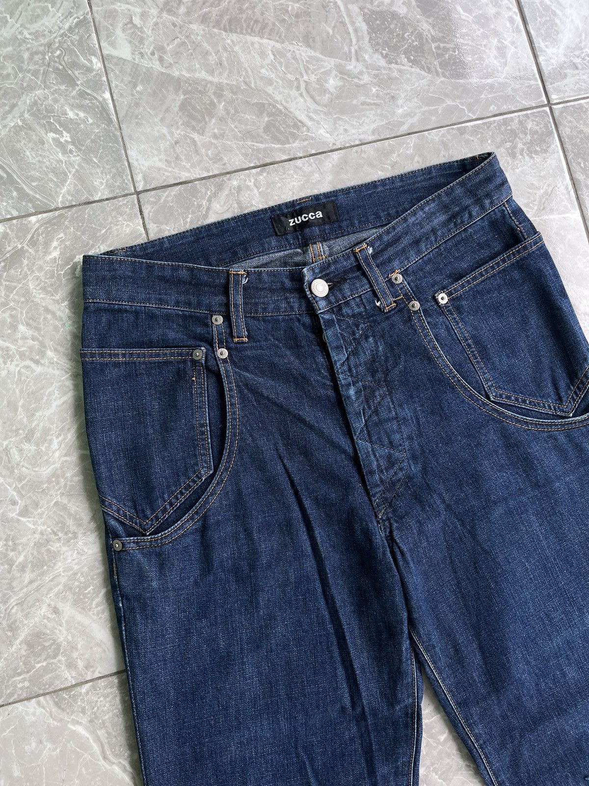 Zucca Zucca By Issey Miyake Denim Pants Japanese Brand Size US 29 - 3 Thumbnail