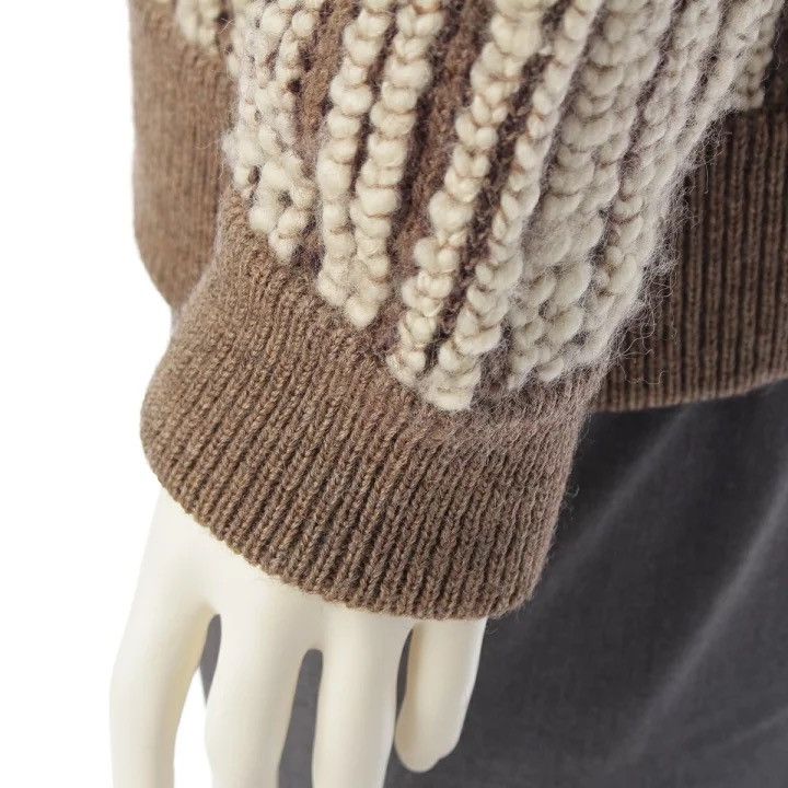Issey Miyake ISSEY MIYAKE MEN 1980s Wool V-Neck Sweater Size US S / EU 44-46 / 1 - 4 Thumbnail